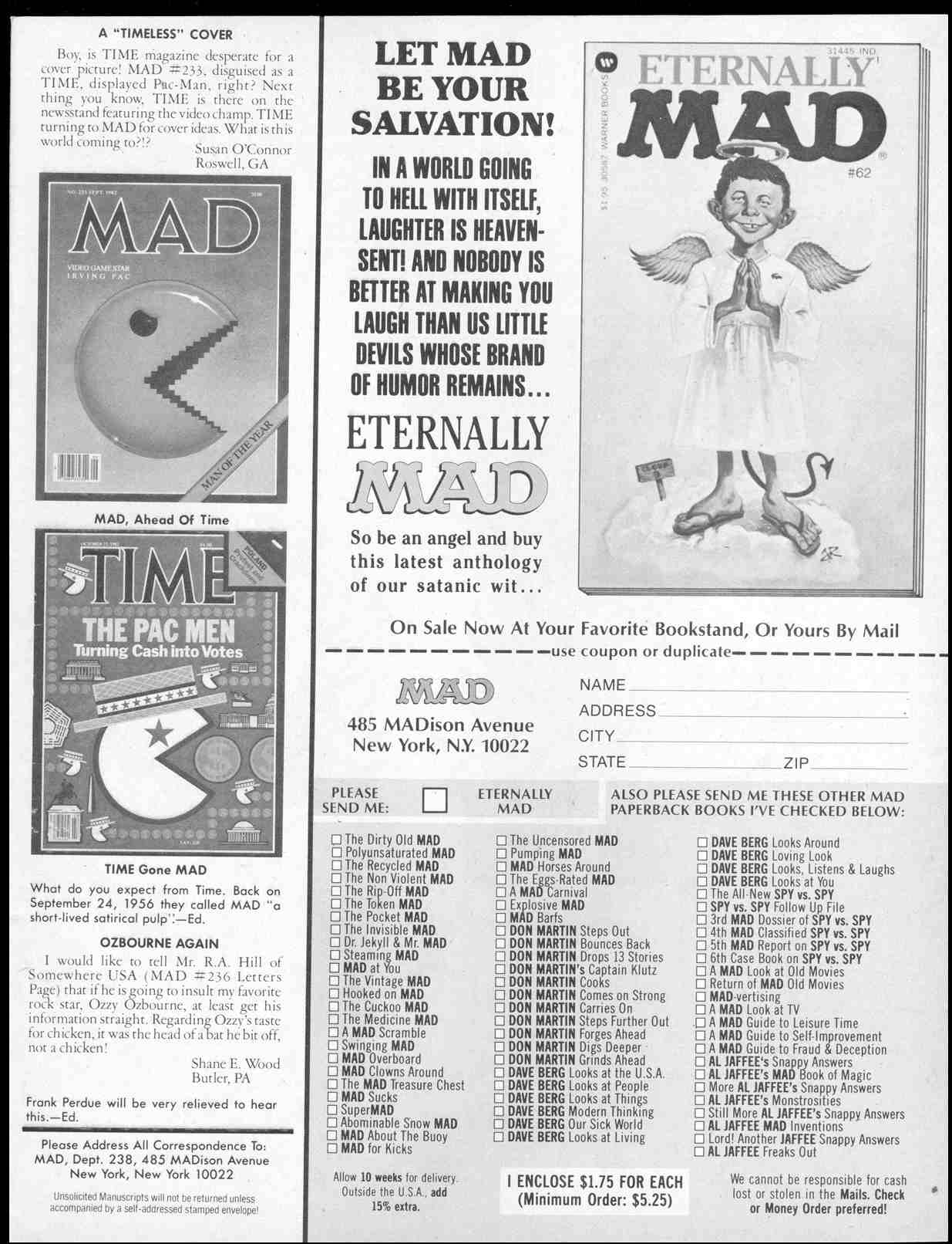 Read online MAD comic -  Issue #238 - 5