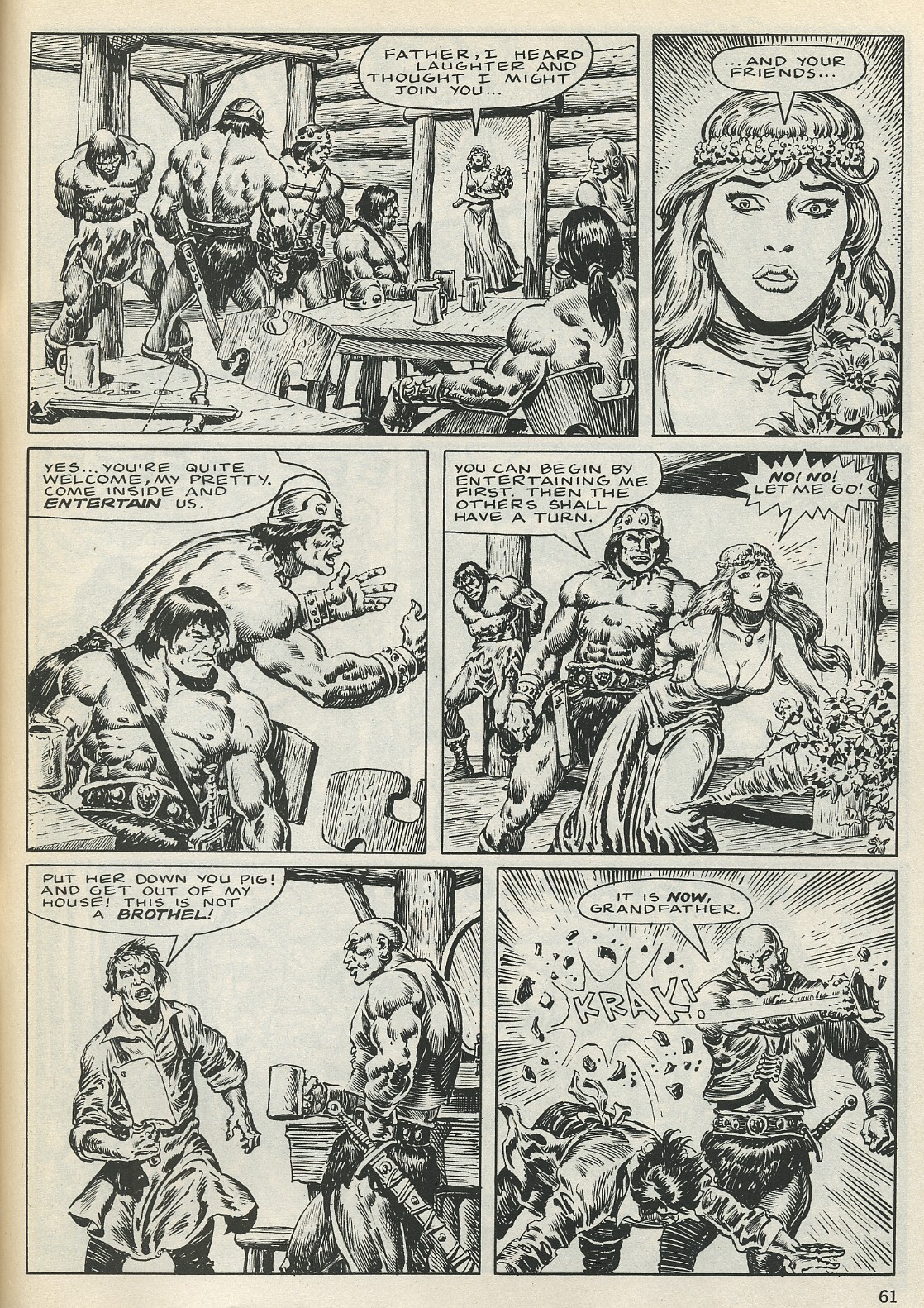Read online The Savage Sword Of Conan comic -  Issue #128 - 60