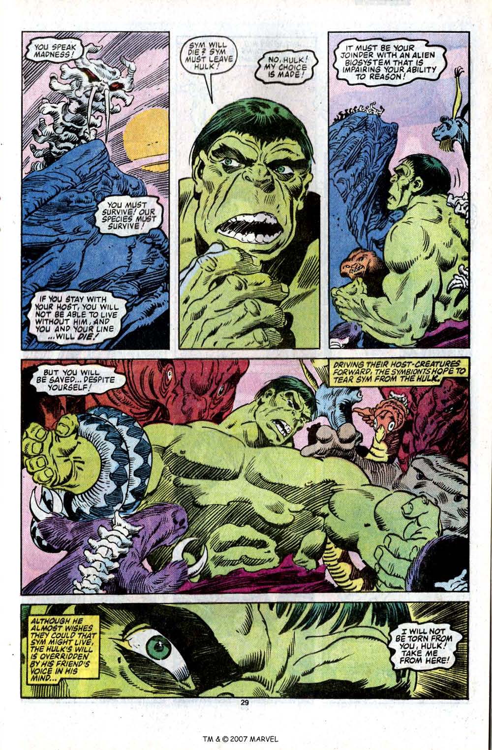 Read online The Incredible Hulk (1968) comic -  Issue # _Annual 1984 - 37
