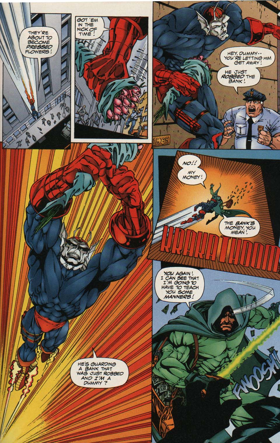 Read online Vanguard (1993) comic -  Issue #6 - 7