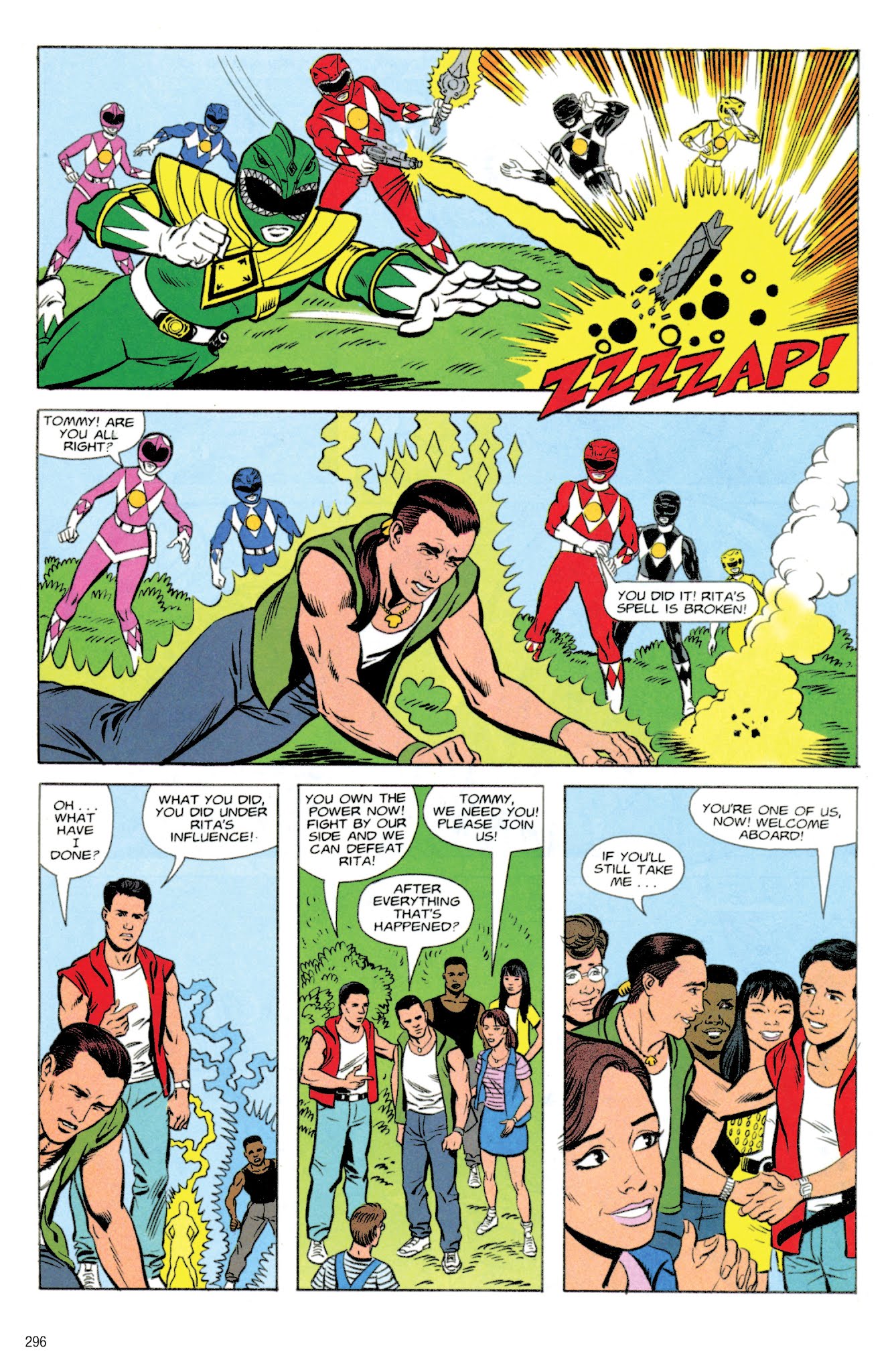 Read online Mighty Morphin Power Rangers Archive comic -  Issue # TPB 1 (Part 3) - 96