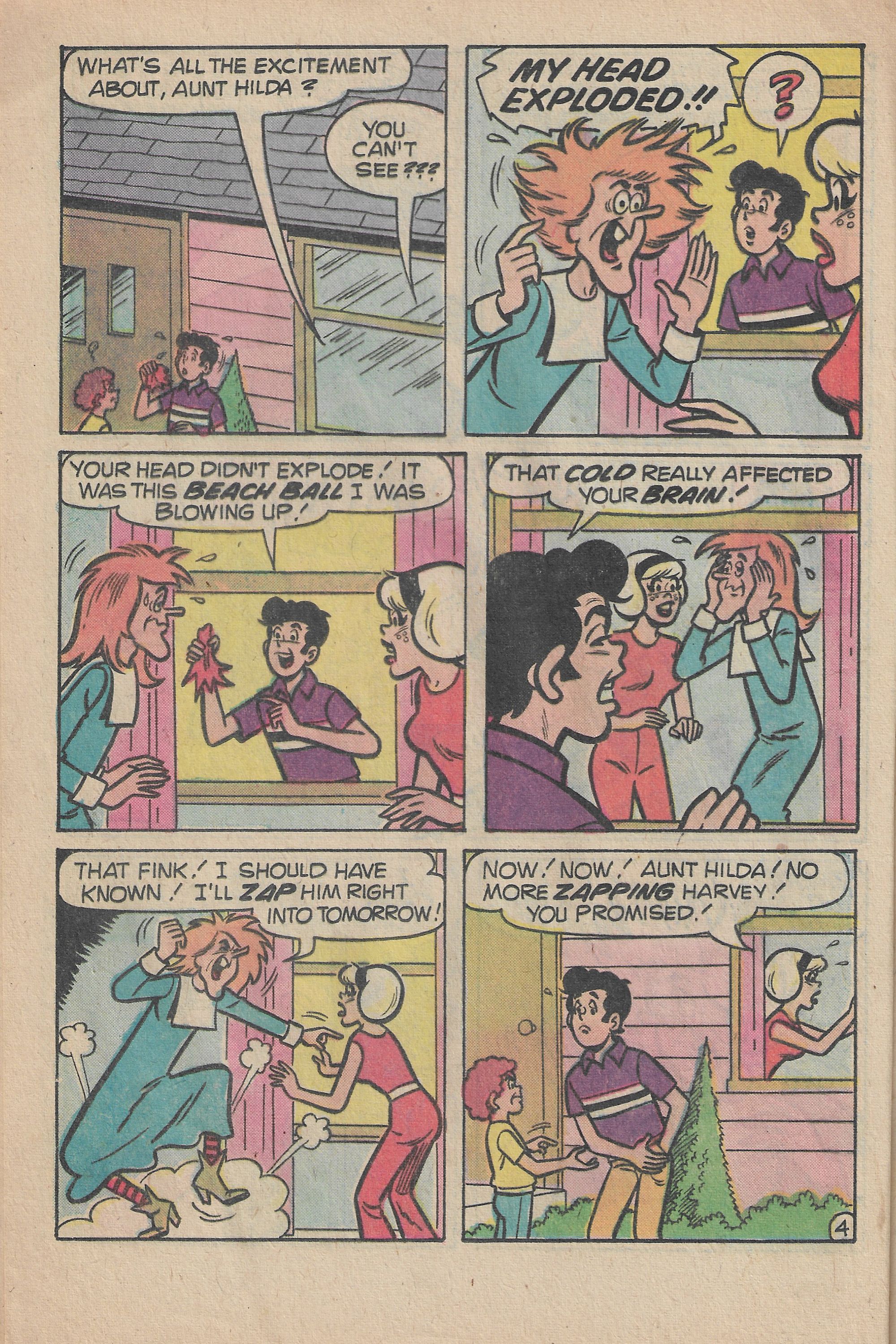 Read online Archie's TV Laugh-Out comic -  Issue #61 - 16