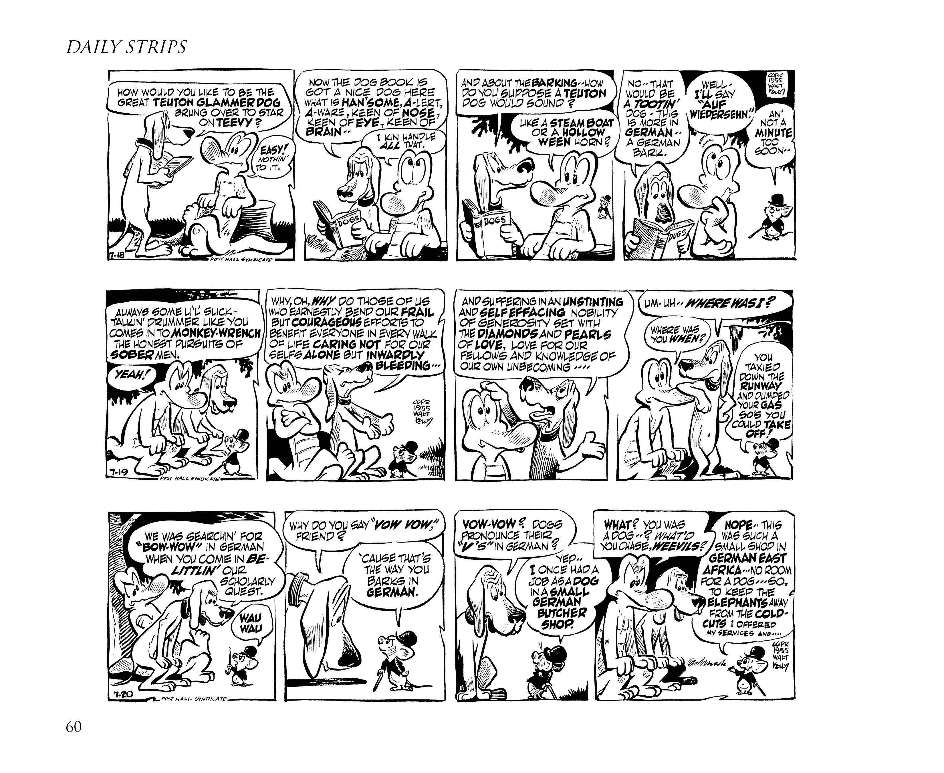 Read online Pogo by Walt Kelly: The Complete Syndicated Comic Strips comic -  Issue # TPB 4 (Part 1) - 72