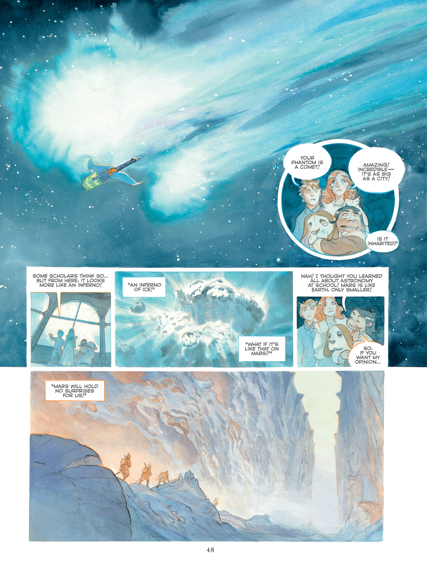 Read online Castle In the Stars: The Space Race of 1869 comic -  Issue #Castle In the Stars TPB The Knights of Mars - 51