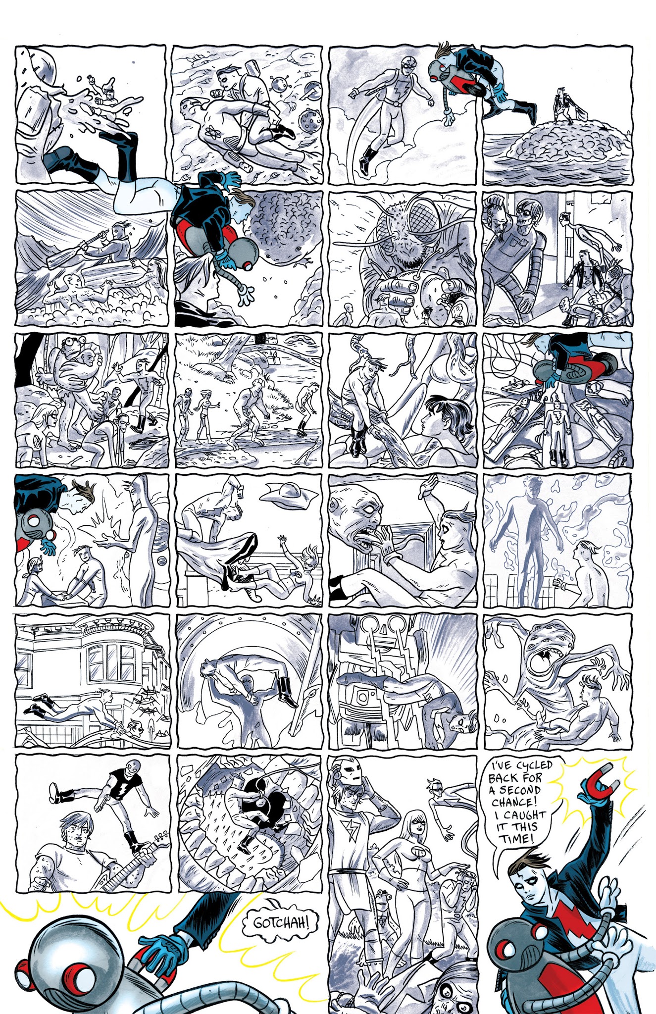 Read online Madman 20th Anniversary Monster! comic -  Issue # TPB - 13