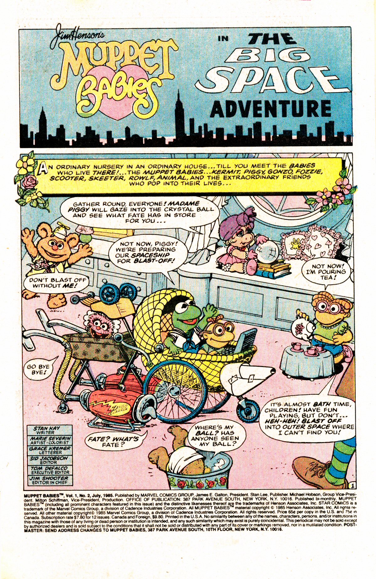 Read online Muppet Babies comic -  Issue #2 - 3