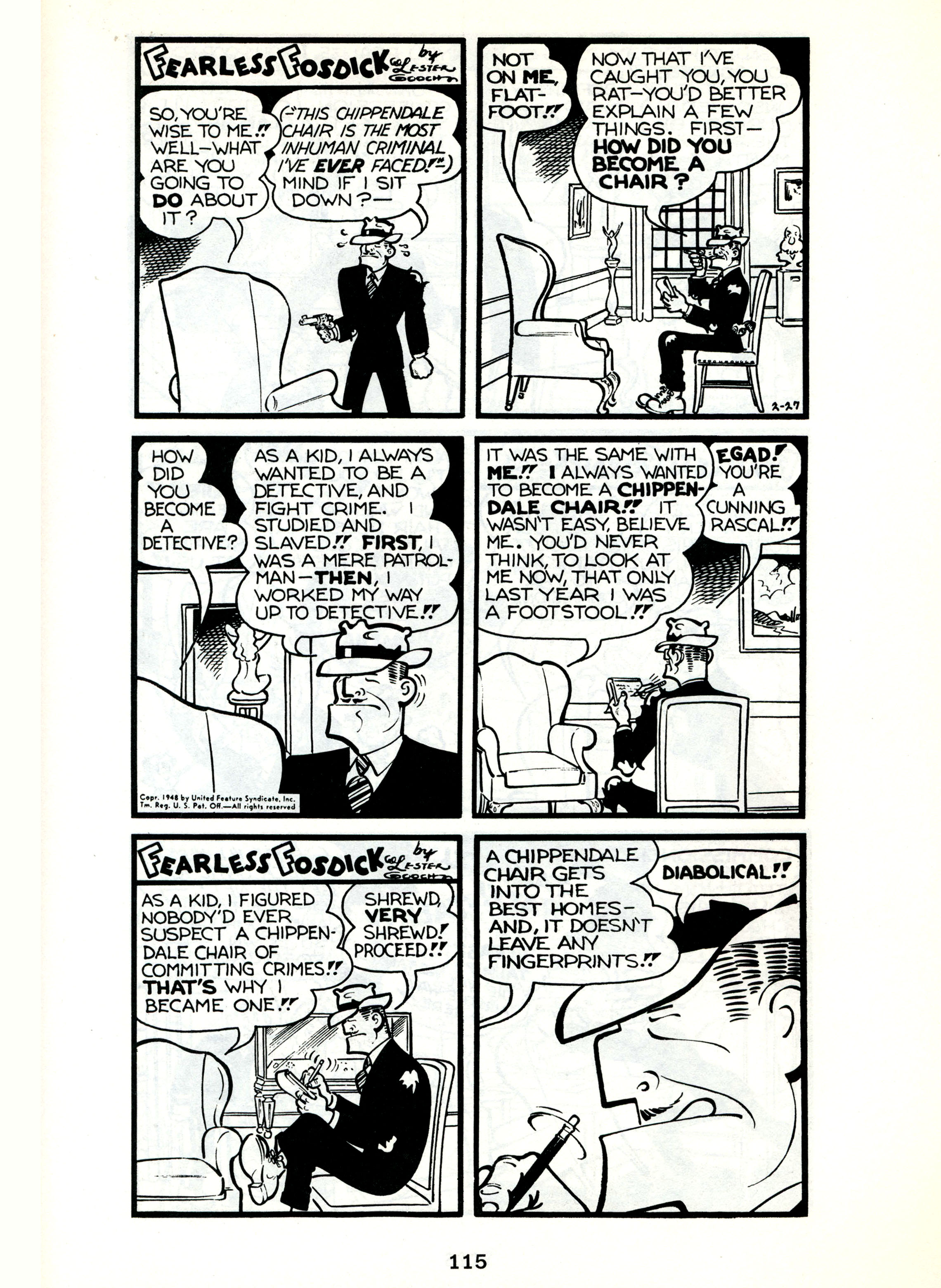 Read online Fearless Fosdick comic -  Issue # TPB - 116