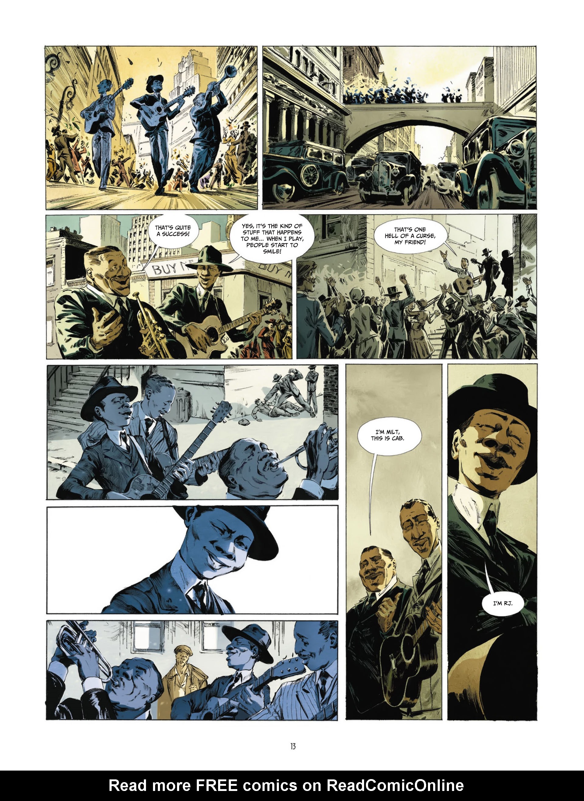 Read online Blue Note comic -  Issue #2 - 13