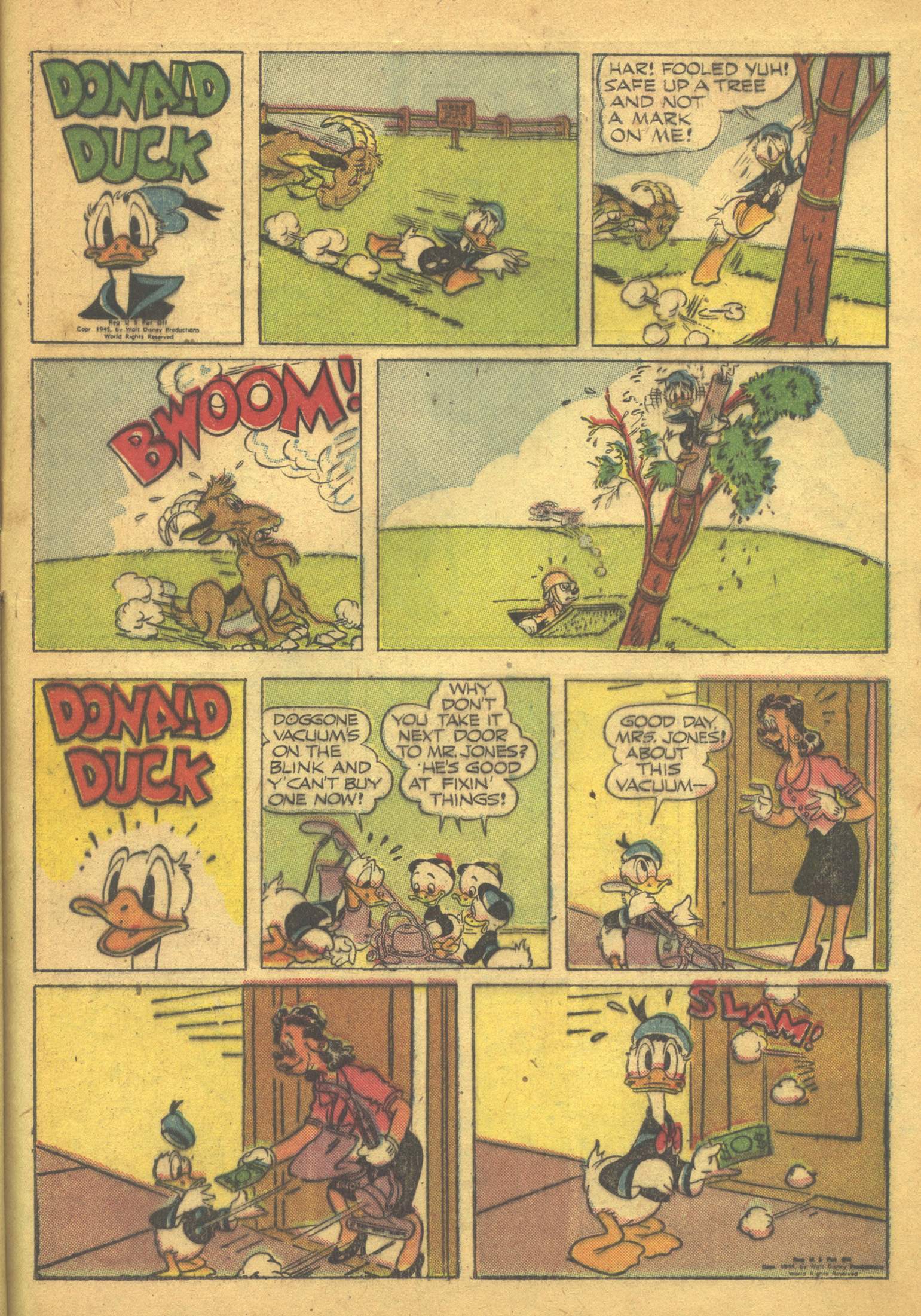 Read online Walt Disney's Comics and Stories comic -  Issue #66 - 43