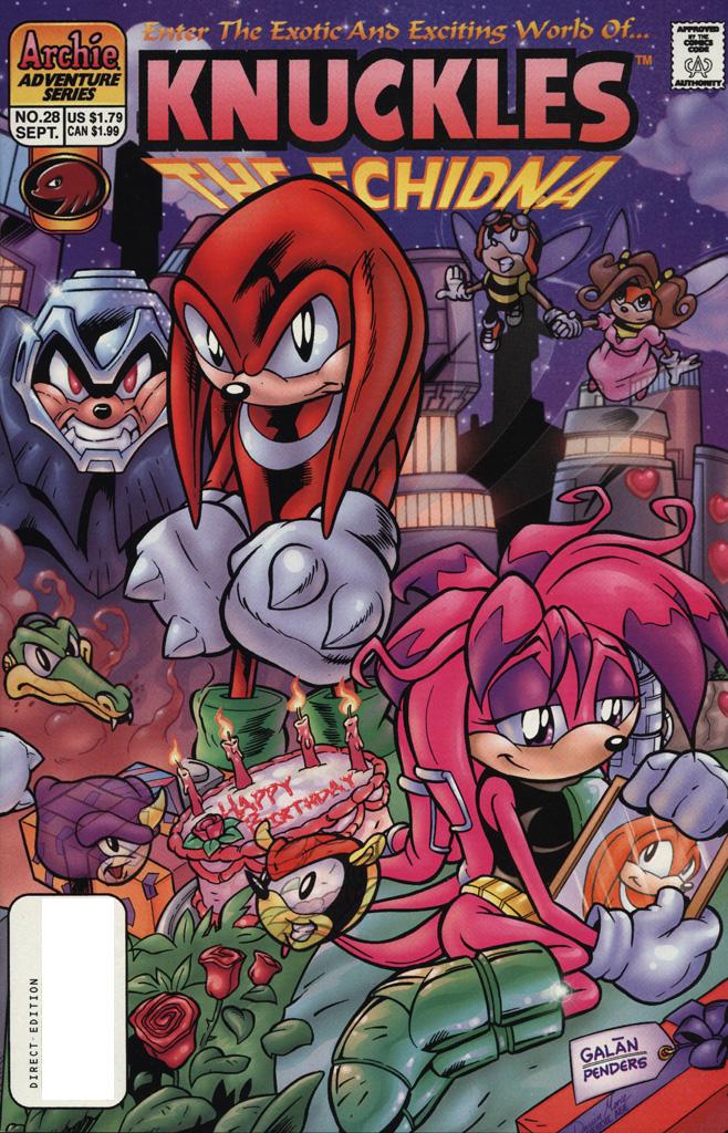 Read online Knuckles the Echidna comic -  Issue #28 - 1