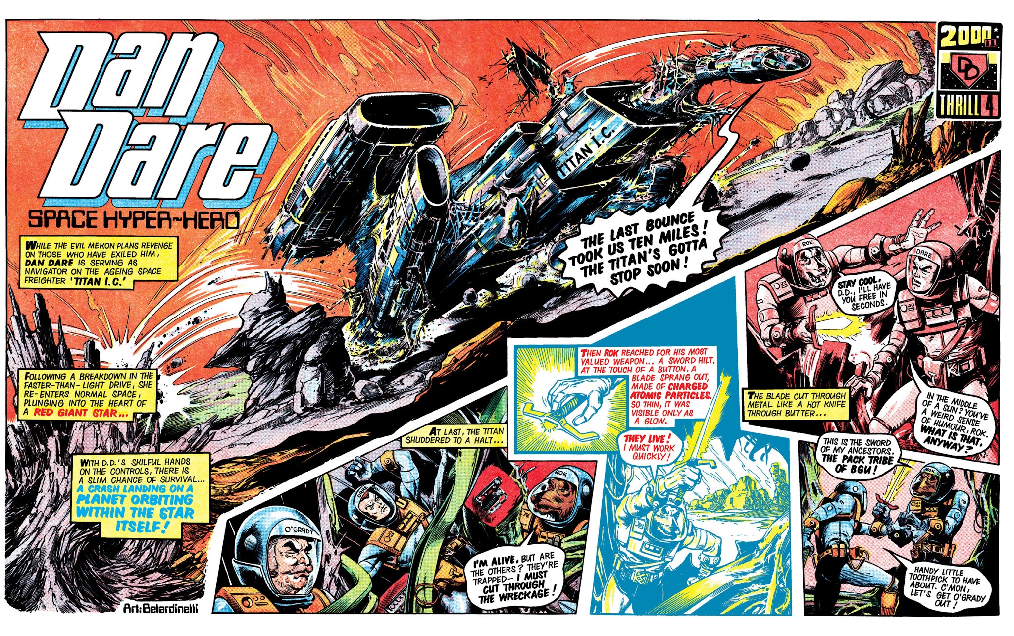 Read online Dan Dare: The 2000 AD Years comic -  Issue # TPB 1 - 73
