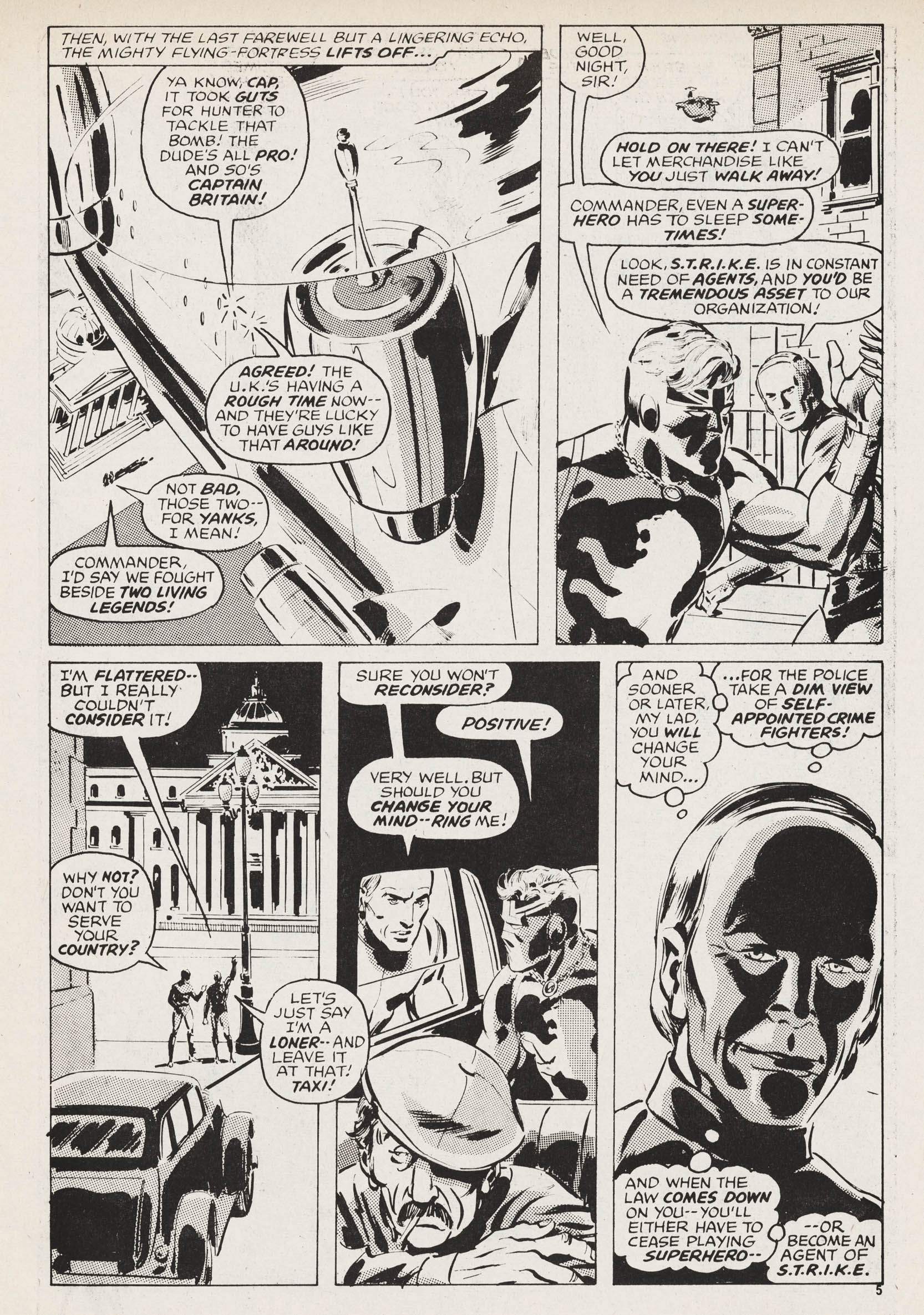 Read online Captain Britain (1976) comic -  Issue #27 - 5