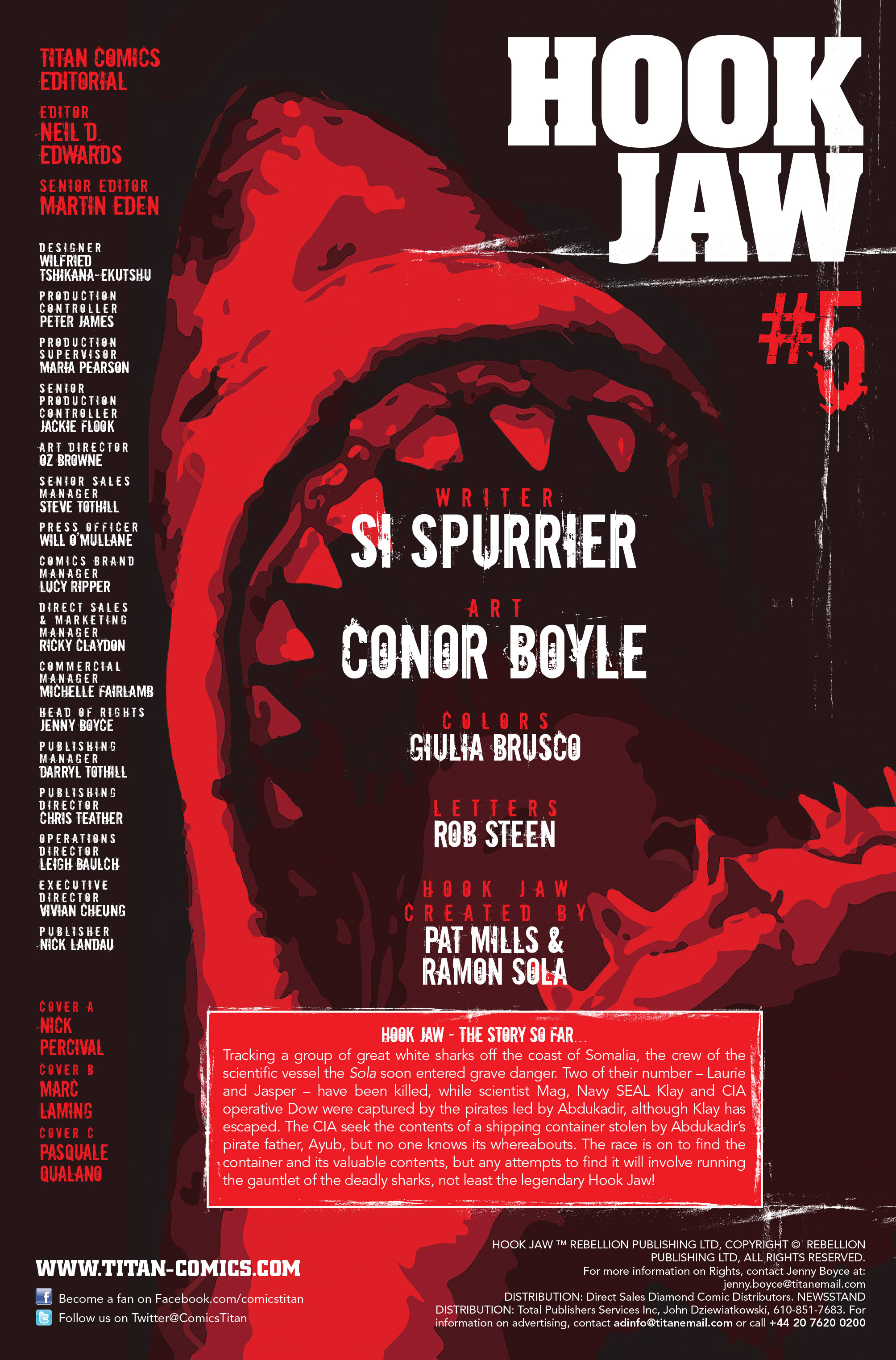 Read online Hook Jaw comic -  Issue #5 - 4