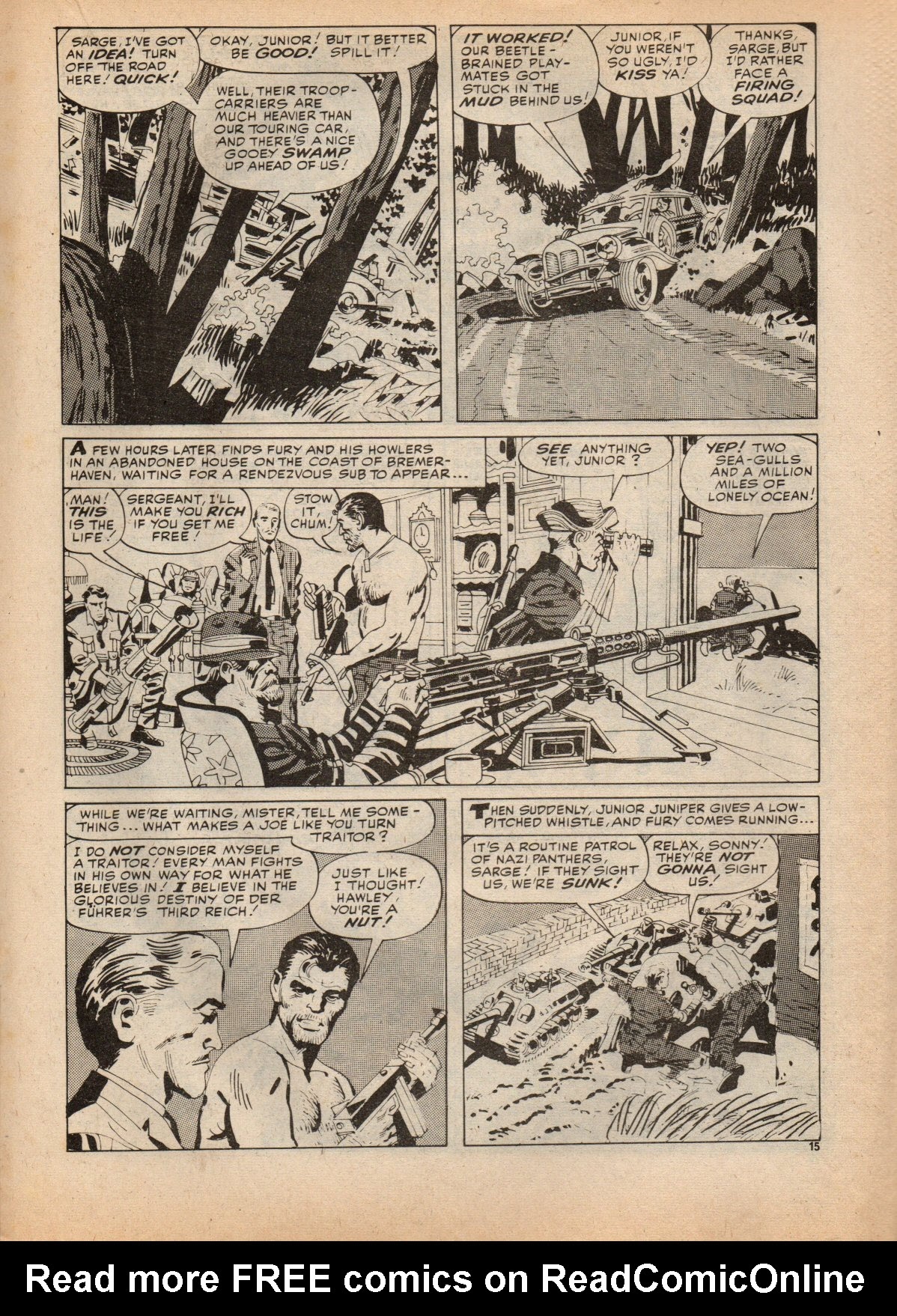 Read online Fury (1977) comic -  Issue #6 - 15