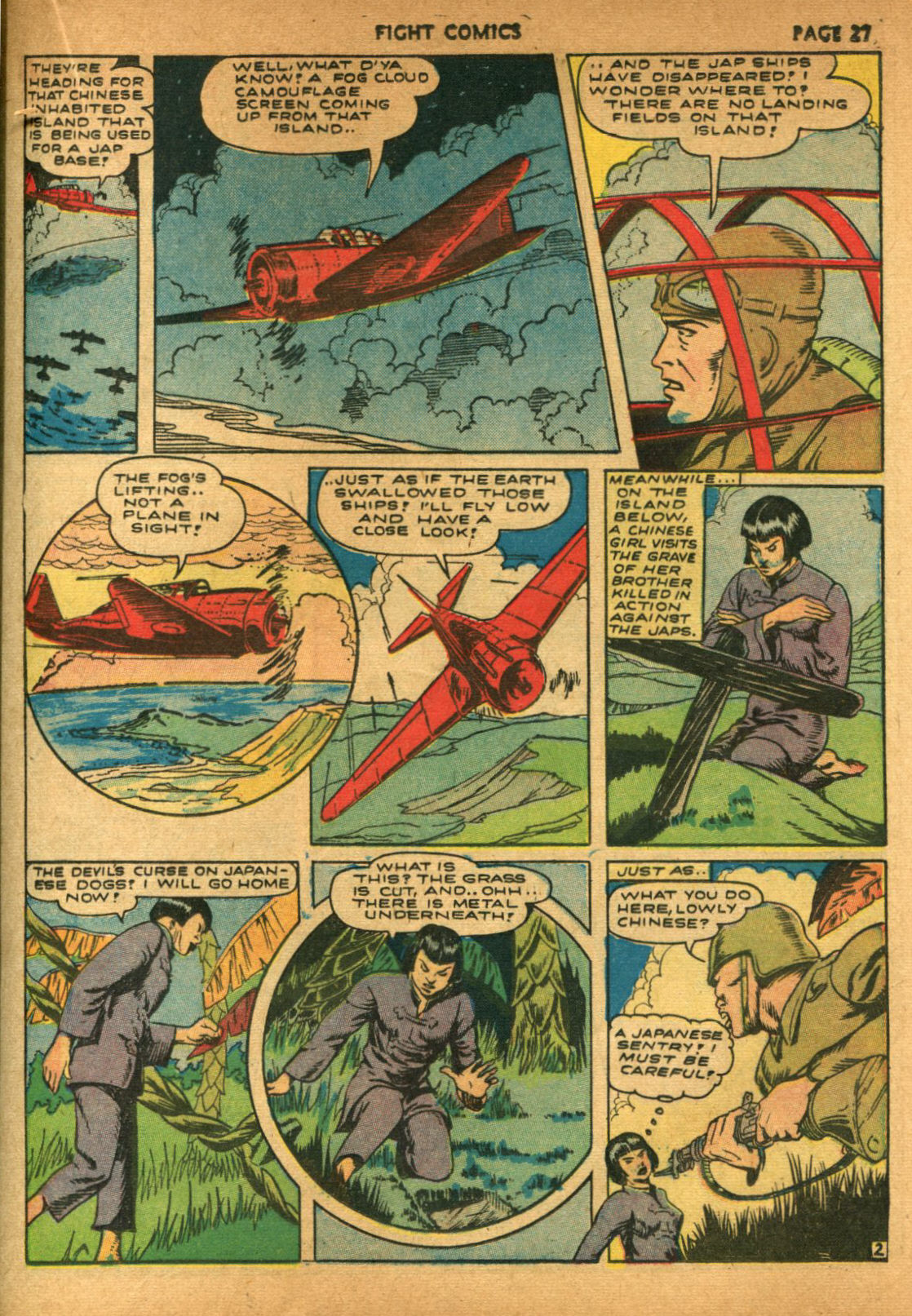 Read online Fight Comics comic -  Issue #21 - 29