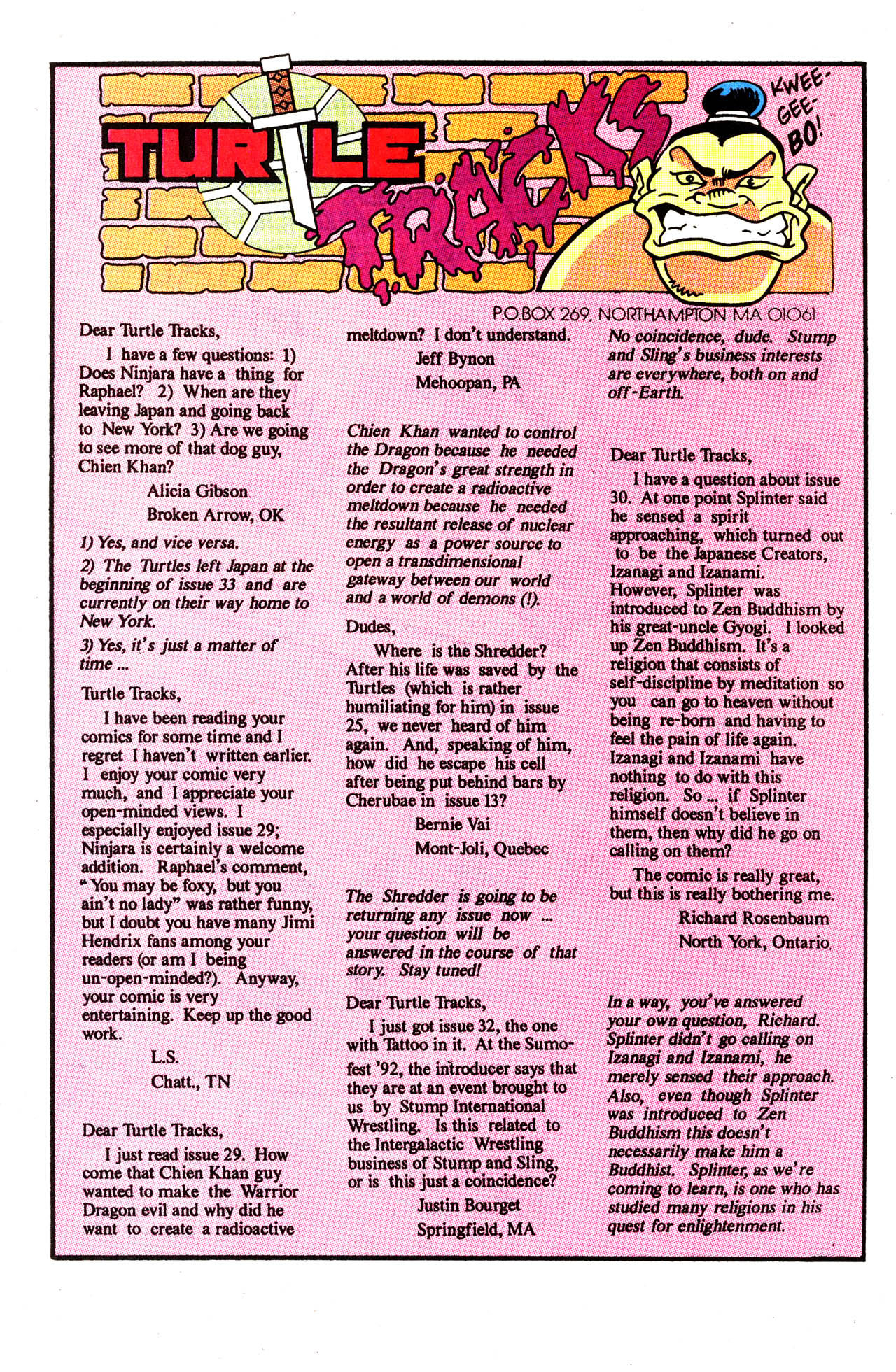 Read online Teenage Mutant Ninja Turtles Adventures (1989) comic -  Issue #34 - 32