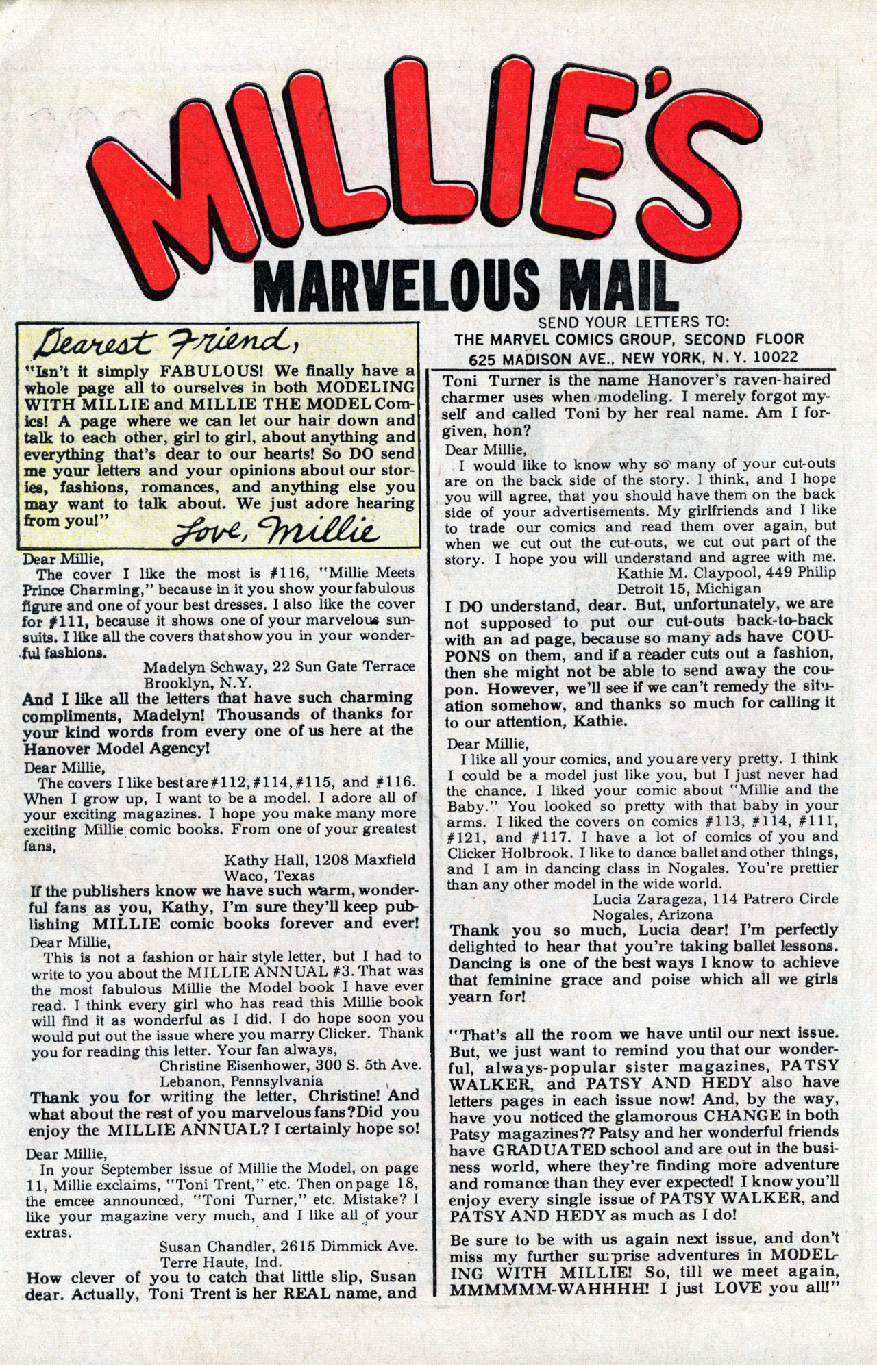 Read online Millie the Model comic -  Issue #126 - 30
