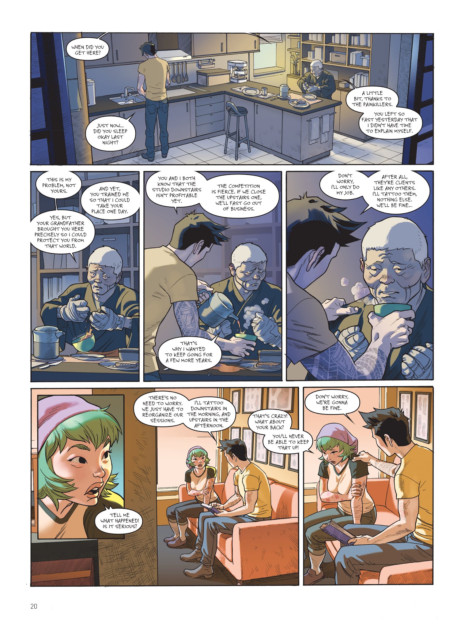 Read online Tebori comic -  Issue #1 - 21