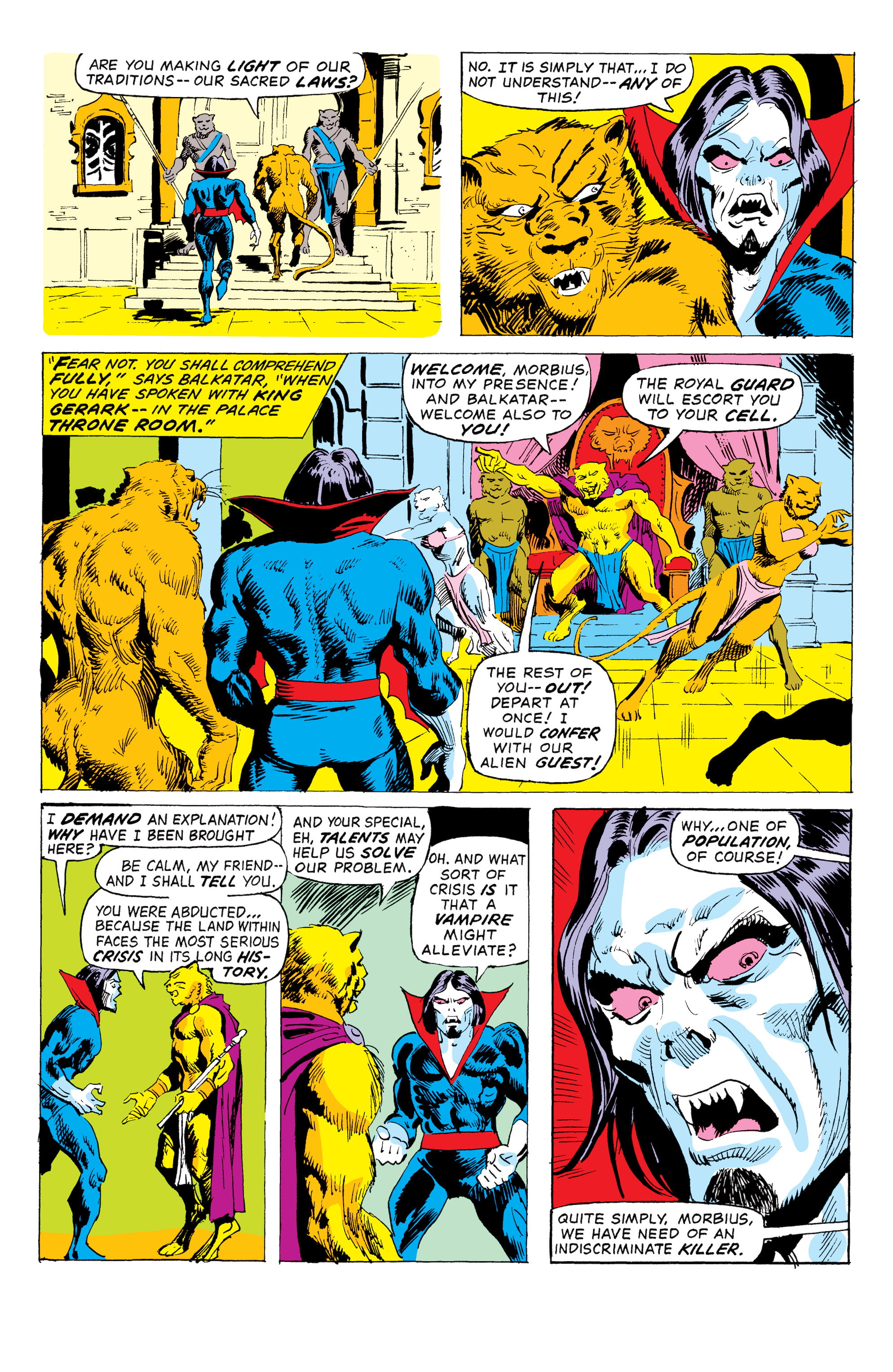Read online Morbius Epic Collection comic -  Issue # The Living Vampire (Part 2) - 87