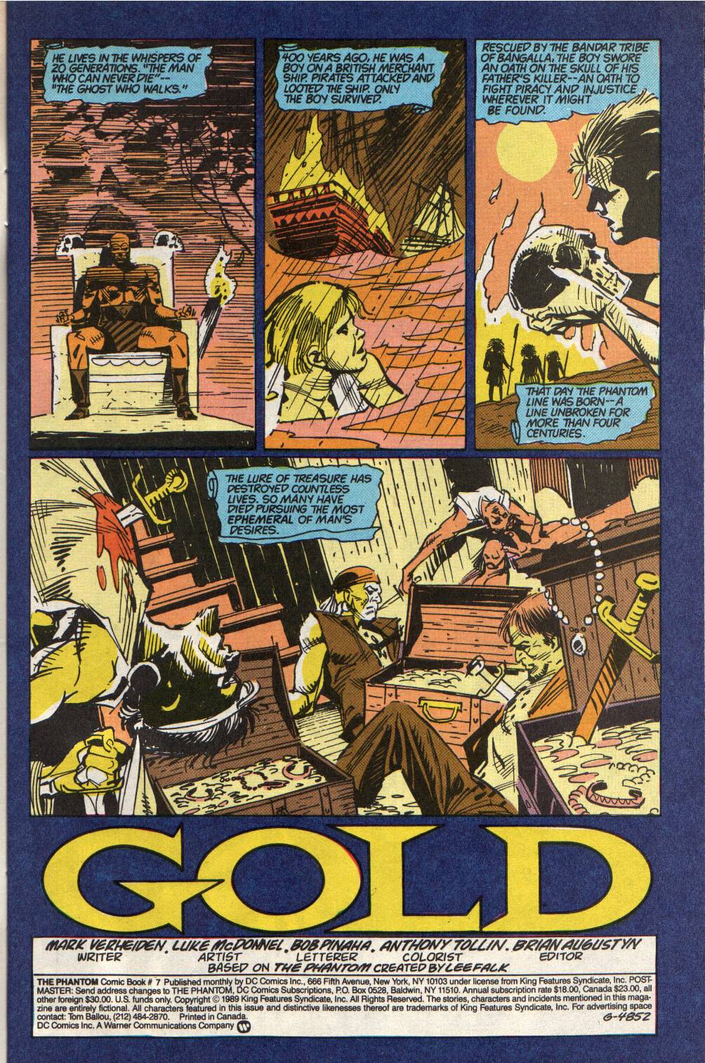 Read online The Phantom (1989) comic -  Issue #7 - 2
