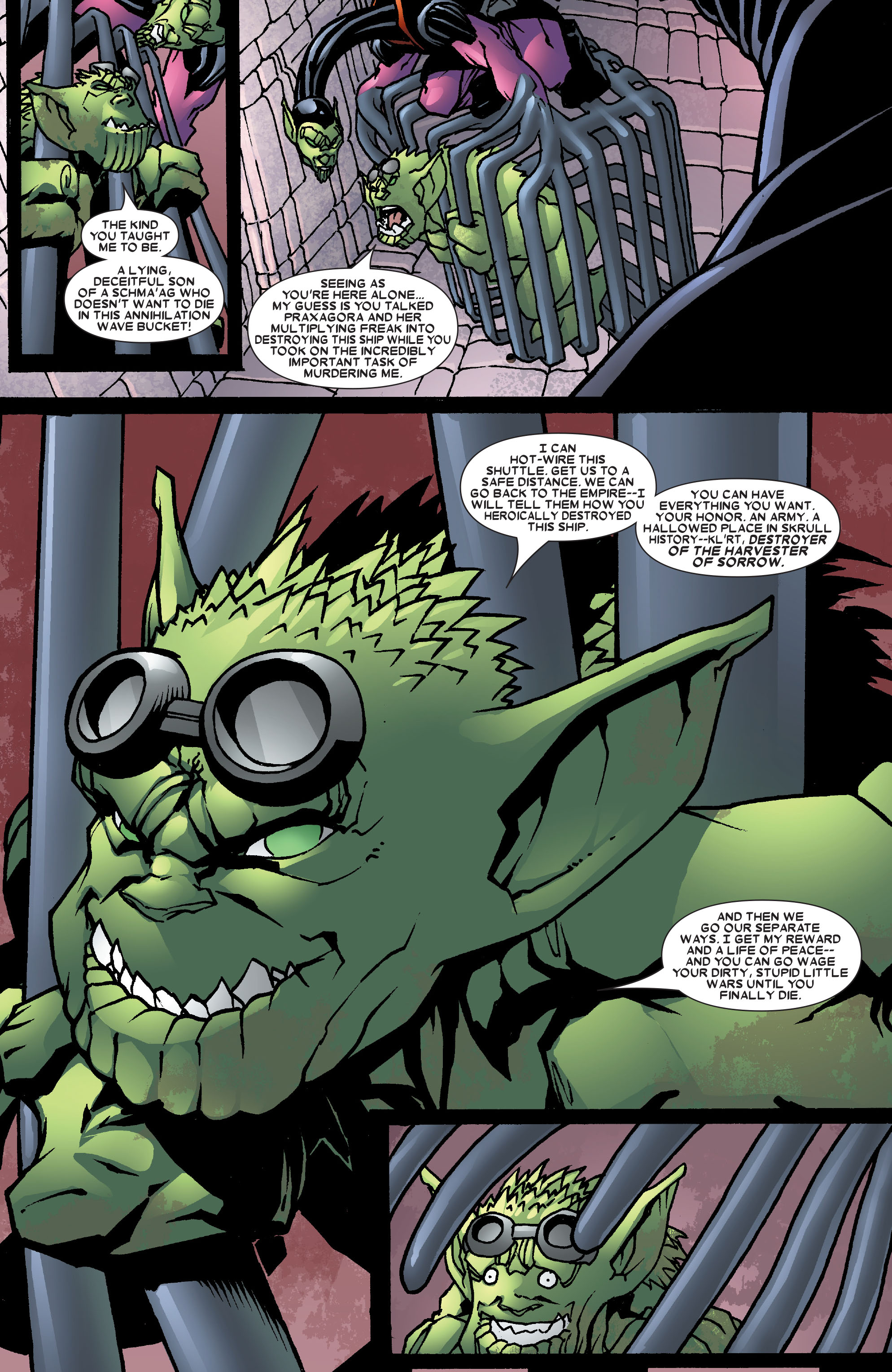 Read online Annihilation: Super-Skrull comic -  Issue #4 - 16