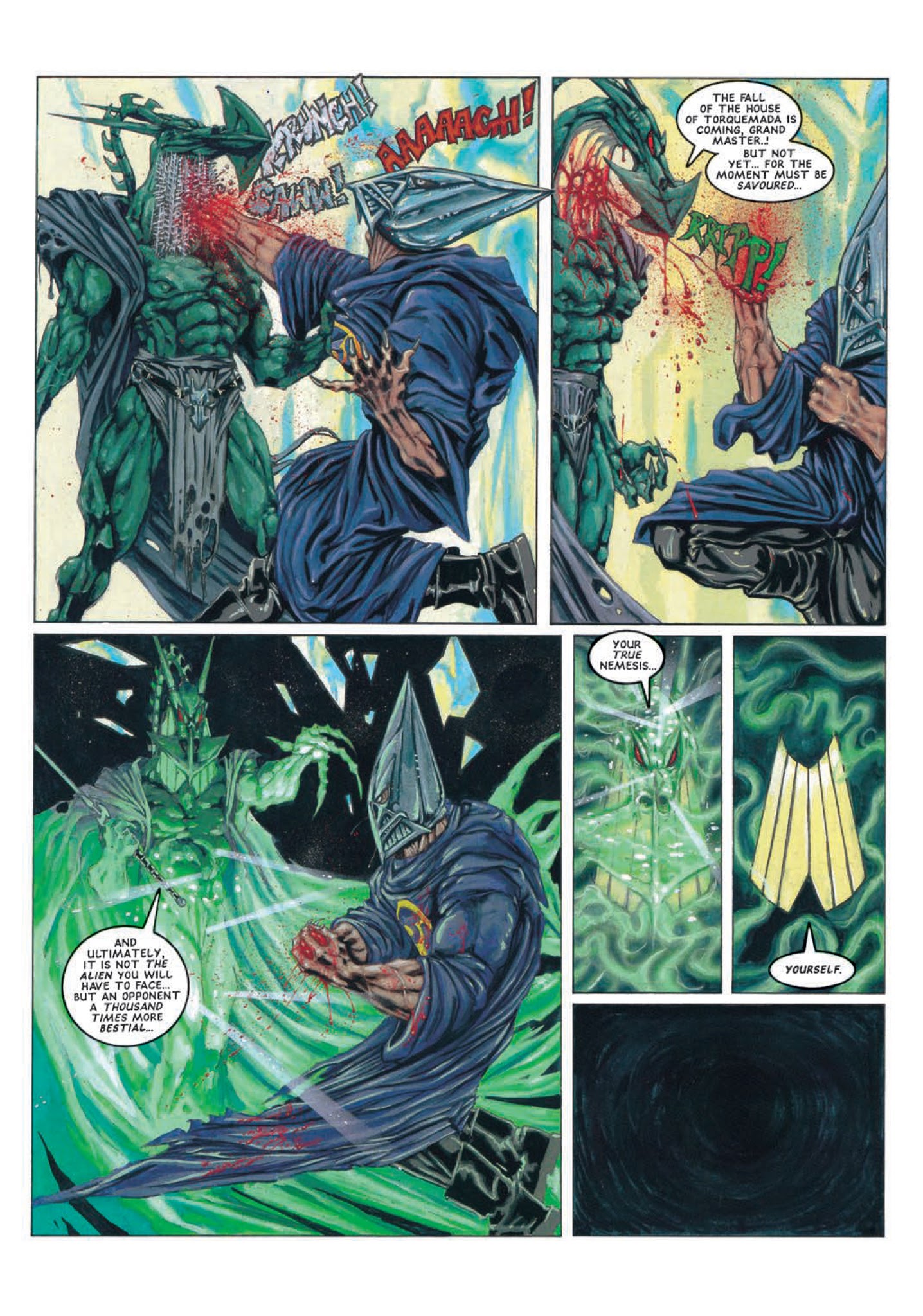 Read online The Complete Nemesis The Warlock comic -  Issue # TPB 3 - 123