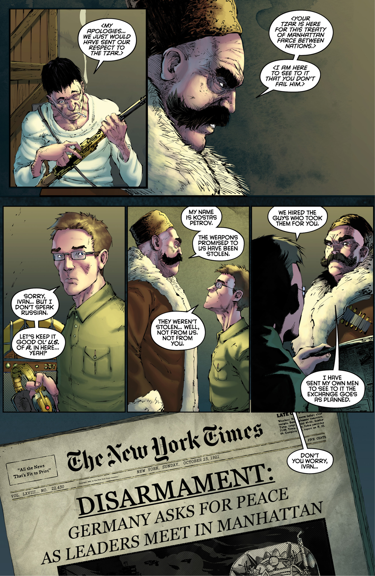 Read online Broken Gargoyles comic -  Issue #2 - 5