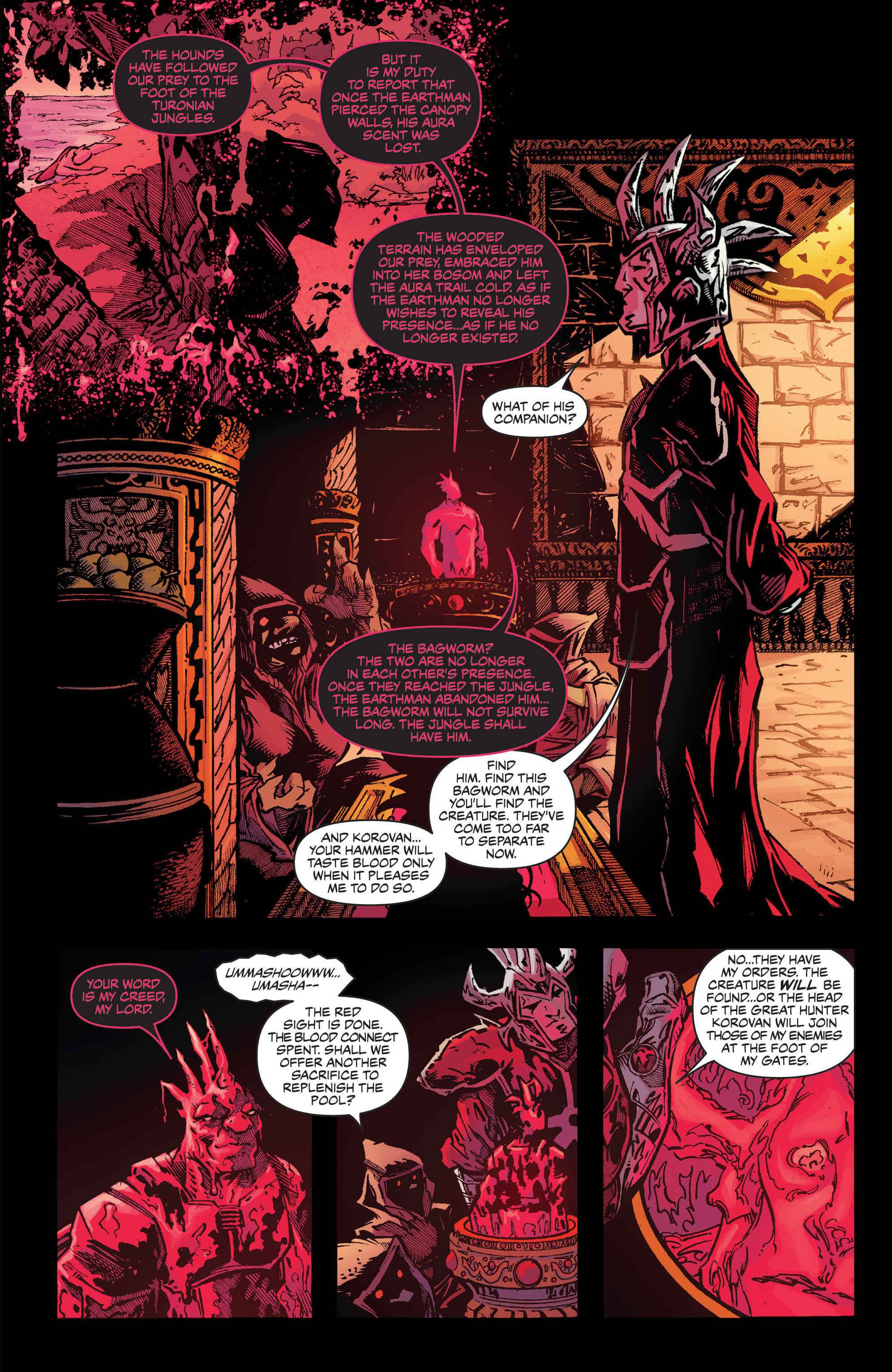 Read online Bigfoot: Sword of the Earthman (2015) comic -  Issue #4 - 5