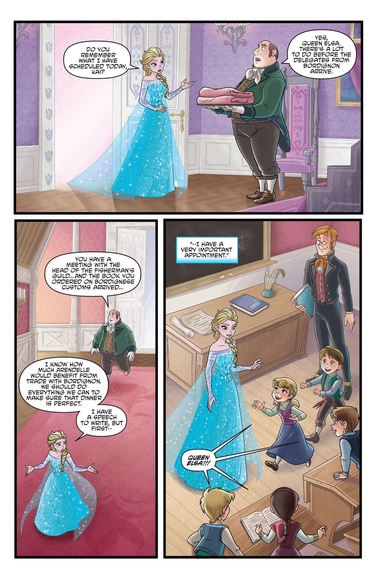 Read online Disney Frozen comic -  Issue #8 - 4