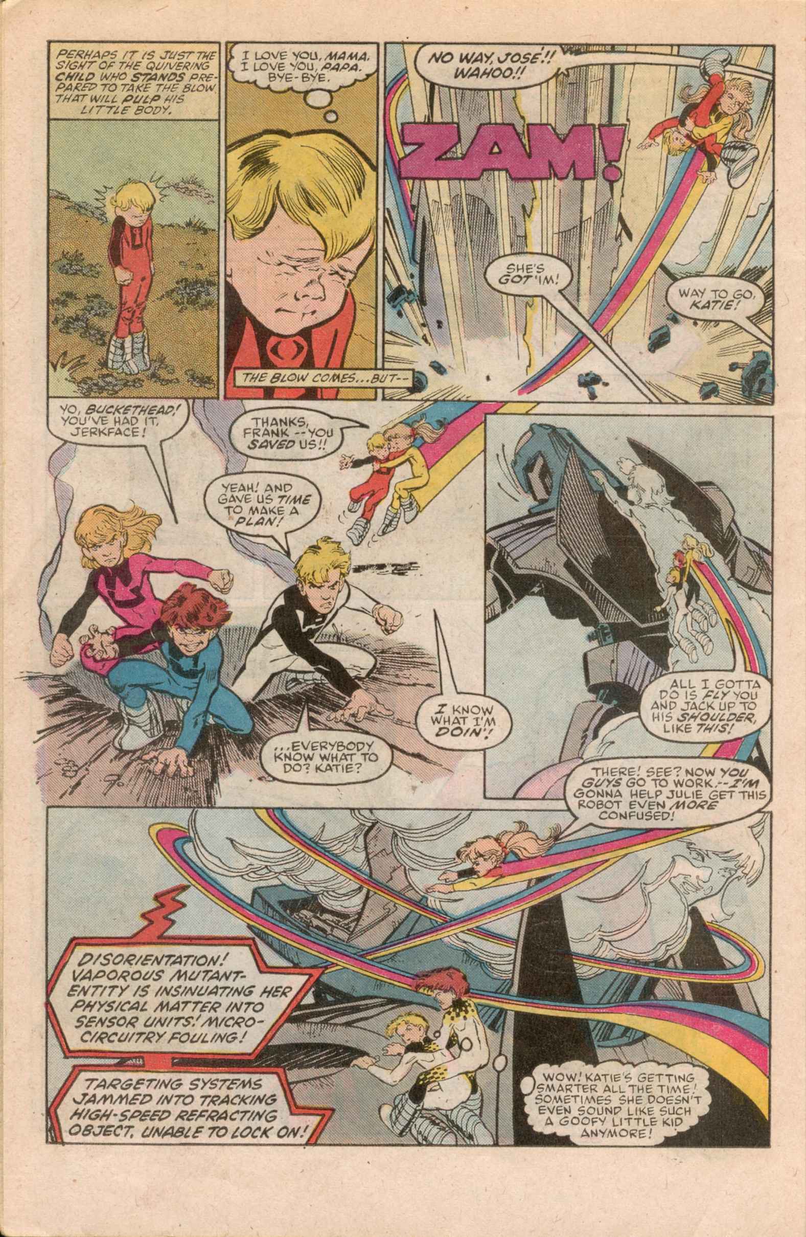 Read online Power Pack (1984) comic -  Issue #36 - 19