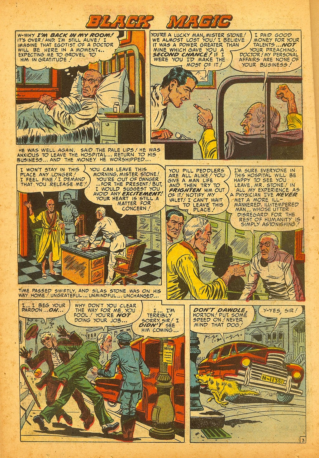 Read online Black Magic (1950) comic -  Issue #14 - 14