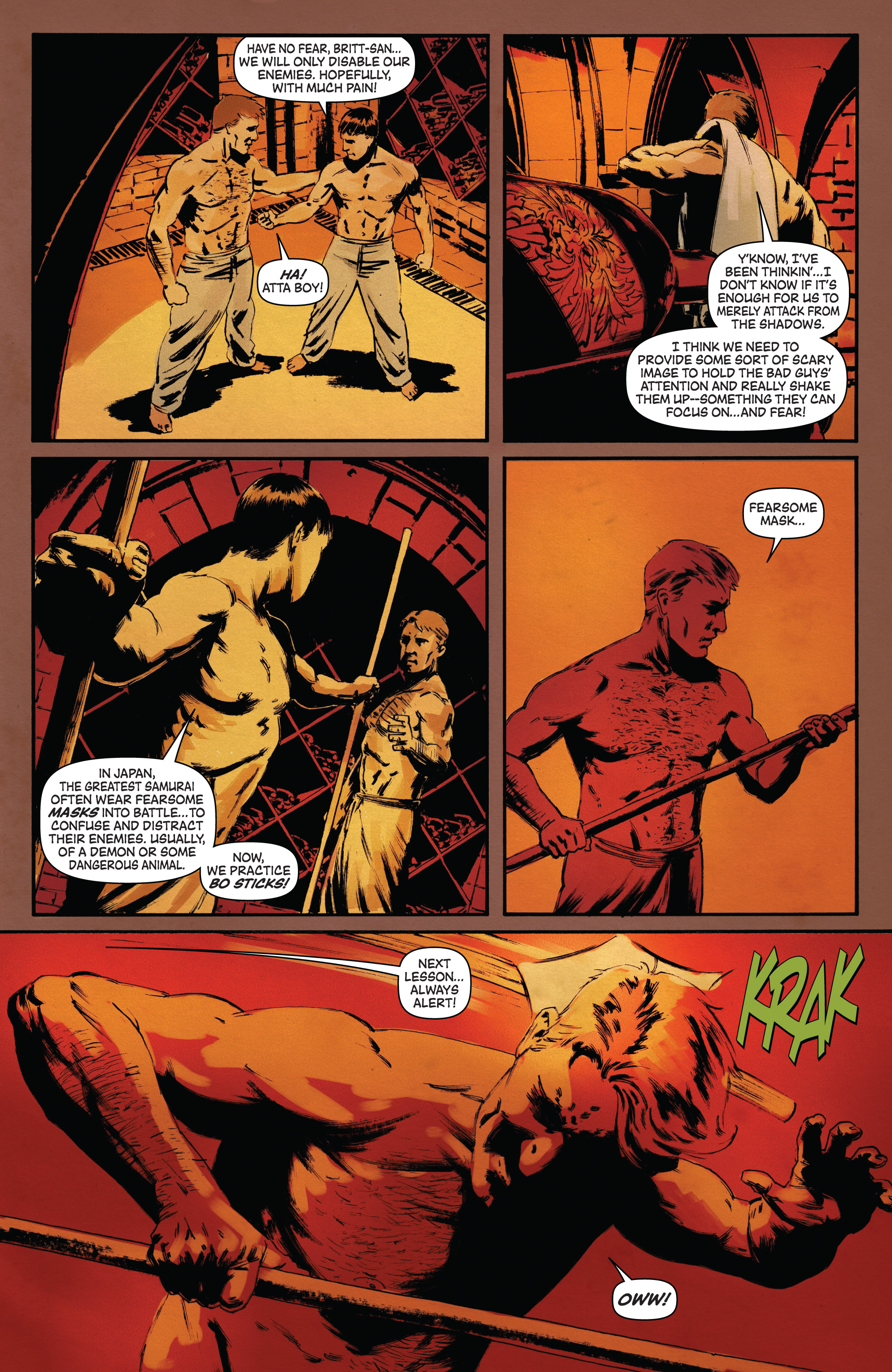 Read online Green Hornet: Year One comic -  Issue #6 - 8