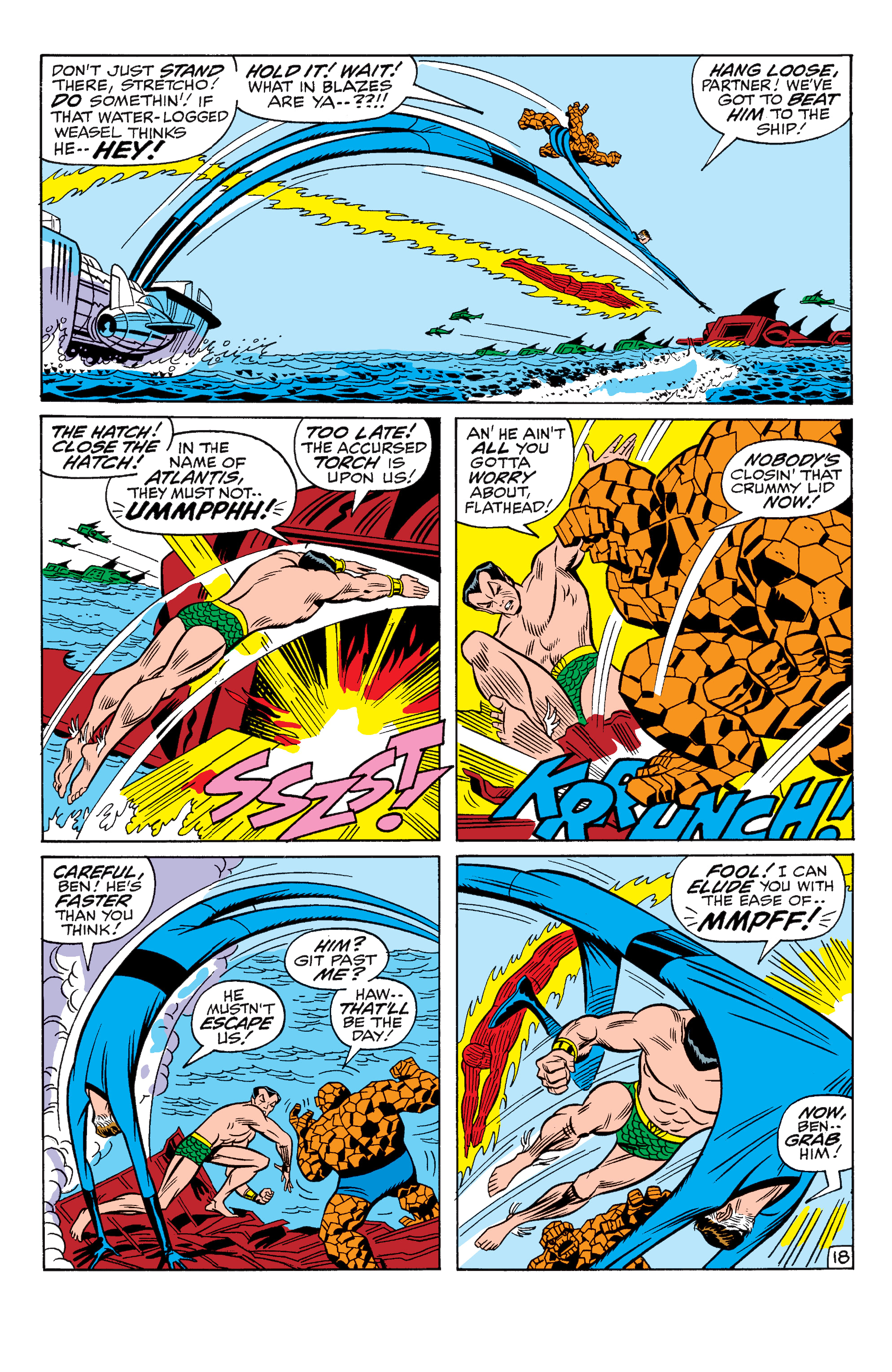 Read online Fantastic Four Epic Collection comic -  Issue # At War With Atlantis (Part 4) - 33
