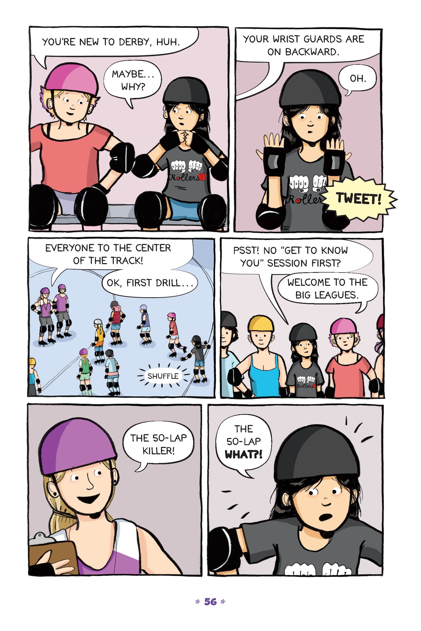 Read online Roller Girl comic -  Issue # TPB (Part 1) - 53