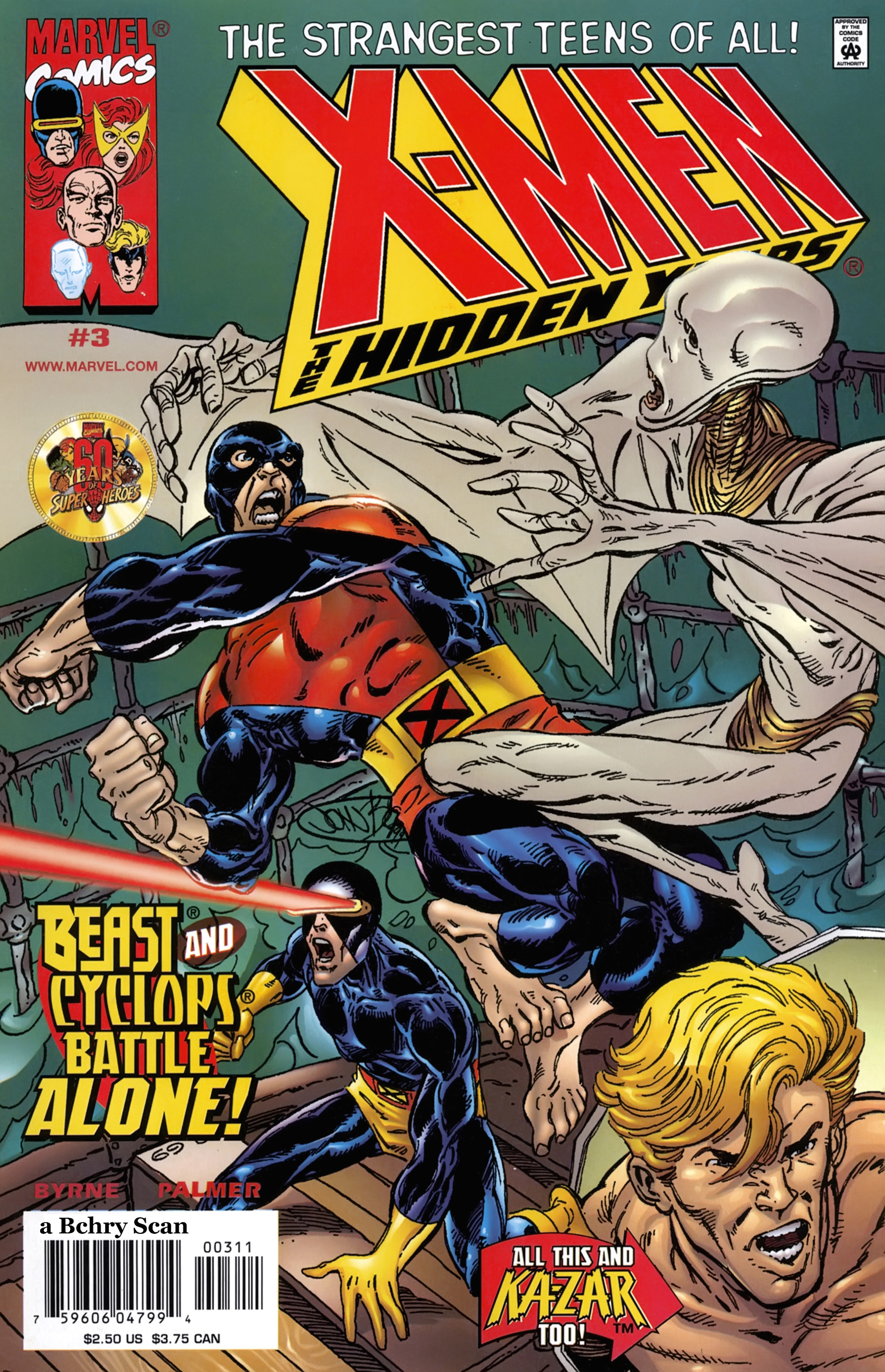 Read online X-Men: Hidden Years comic -  Issue #3 - 1