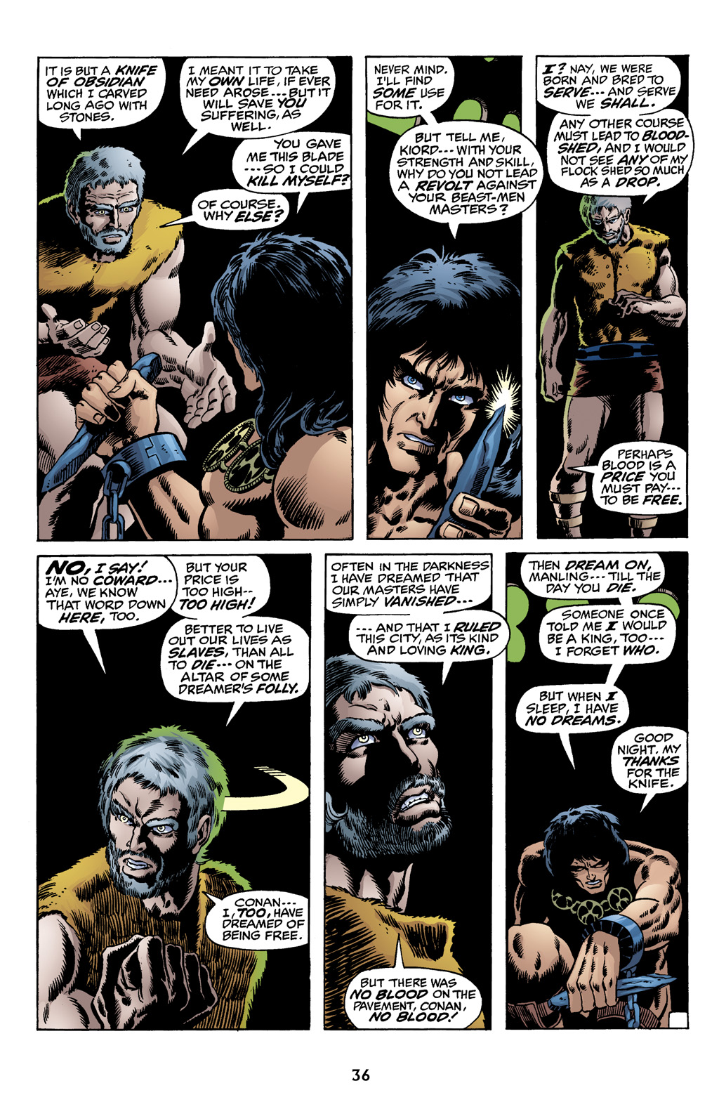 Read online The Chronicles of Conan comic -  Issue # TPB 1 (Part 1) - 37