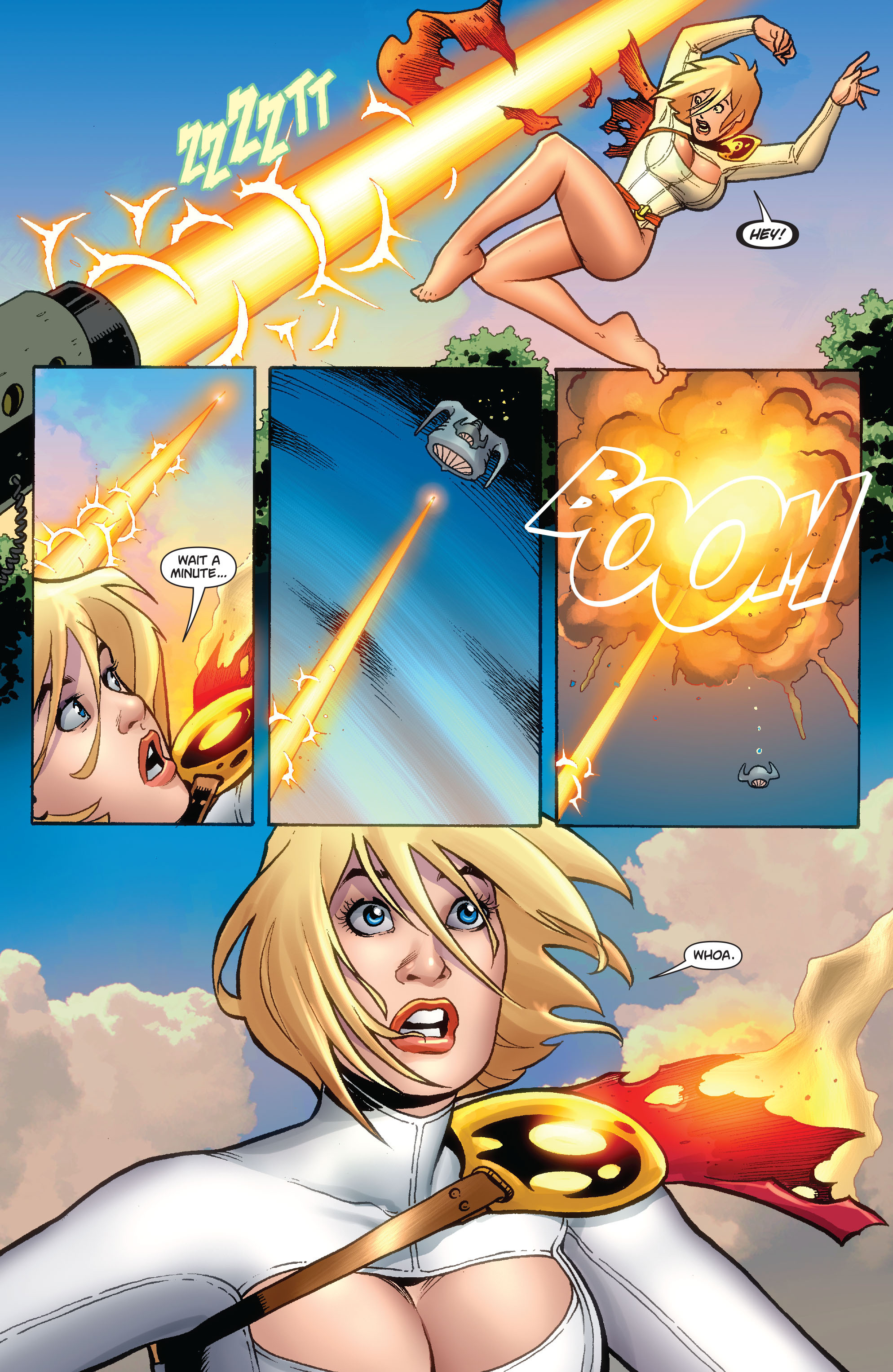 Read online Power Girl (2009) comic -  Issue #5 - 5