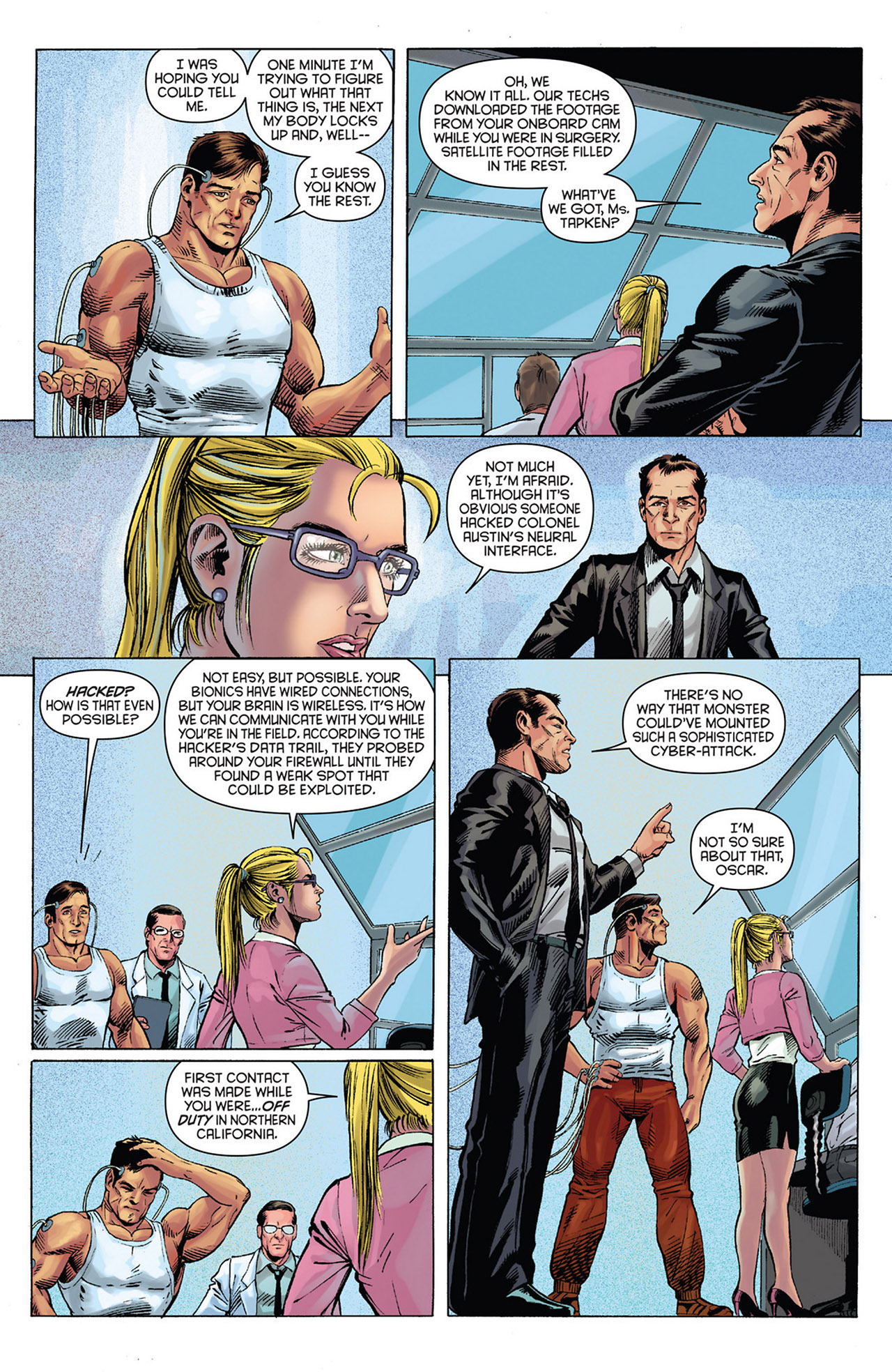 Read online Bionic Man comic -  Issue #13 - 7