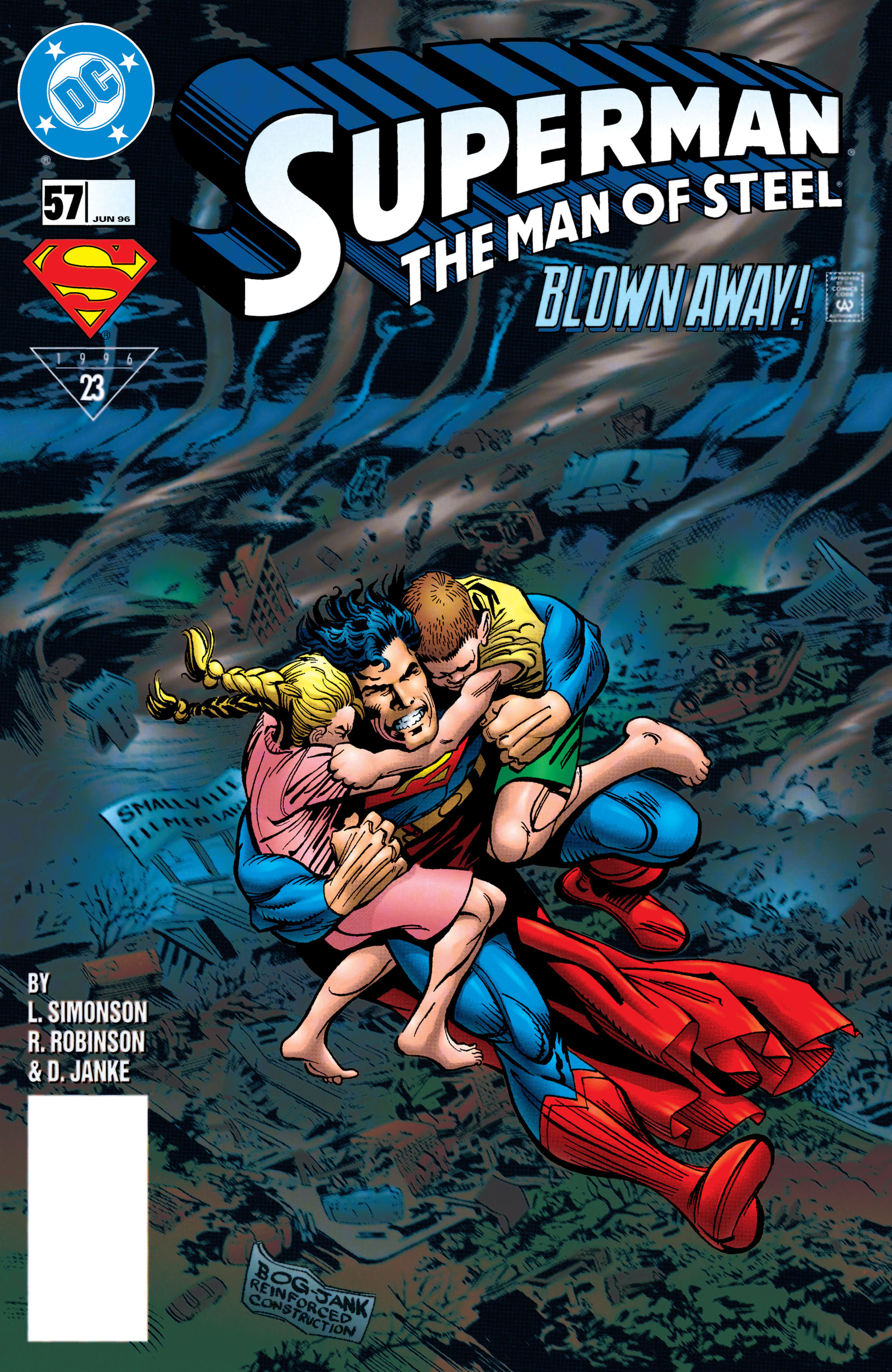 Read online Superman: The Man of Steel (1991) comic -  Issue #57 - 1