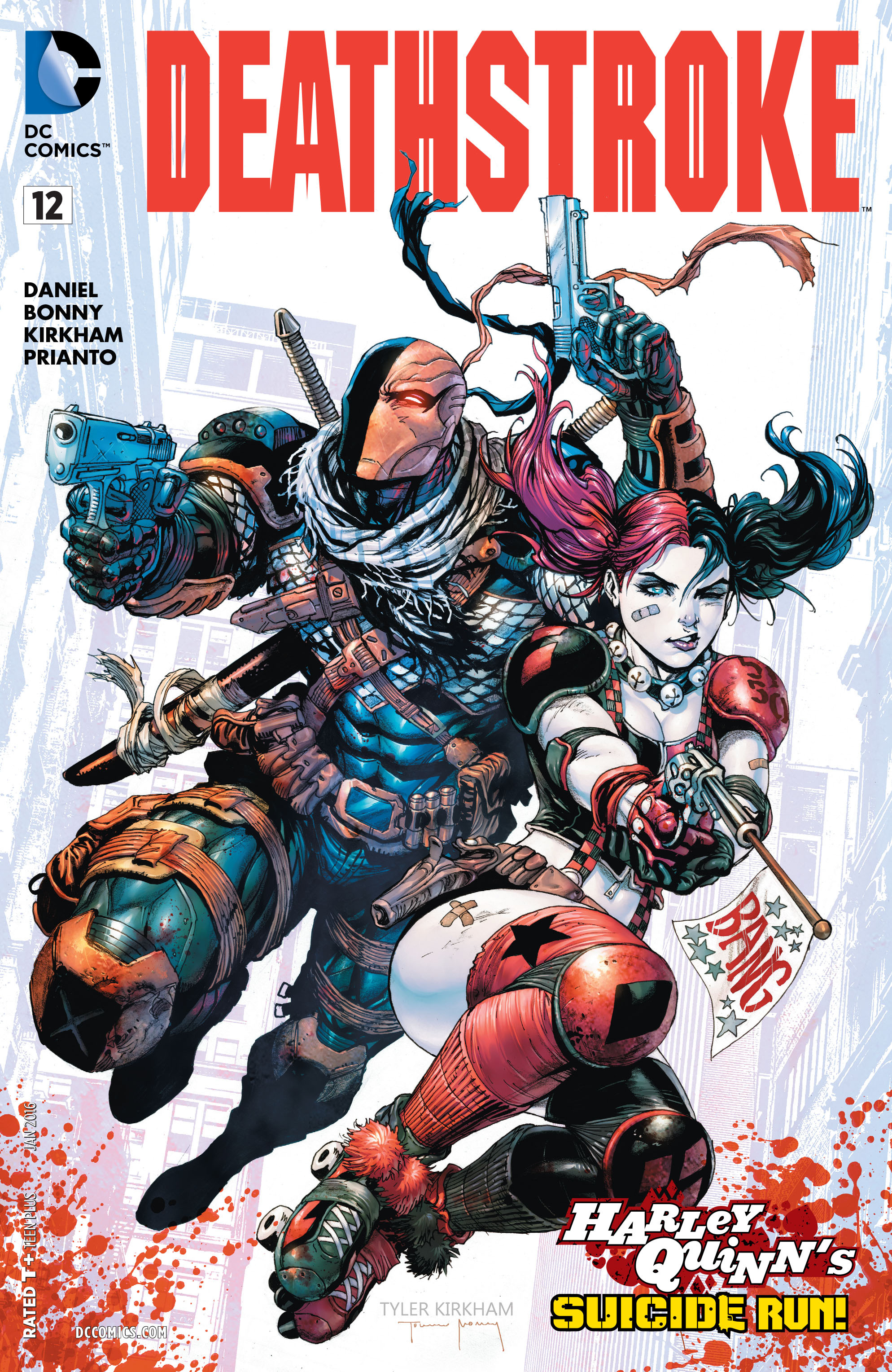 Read online Deathstroke (2014) comic -  Issue #12 - 1
