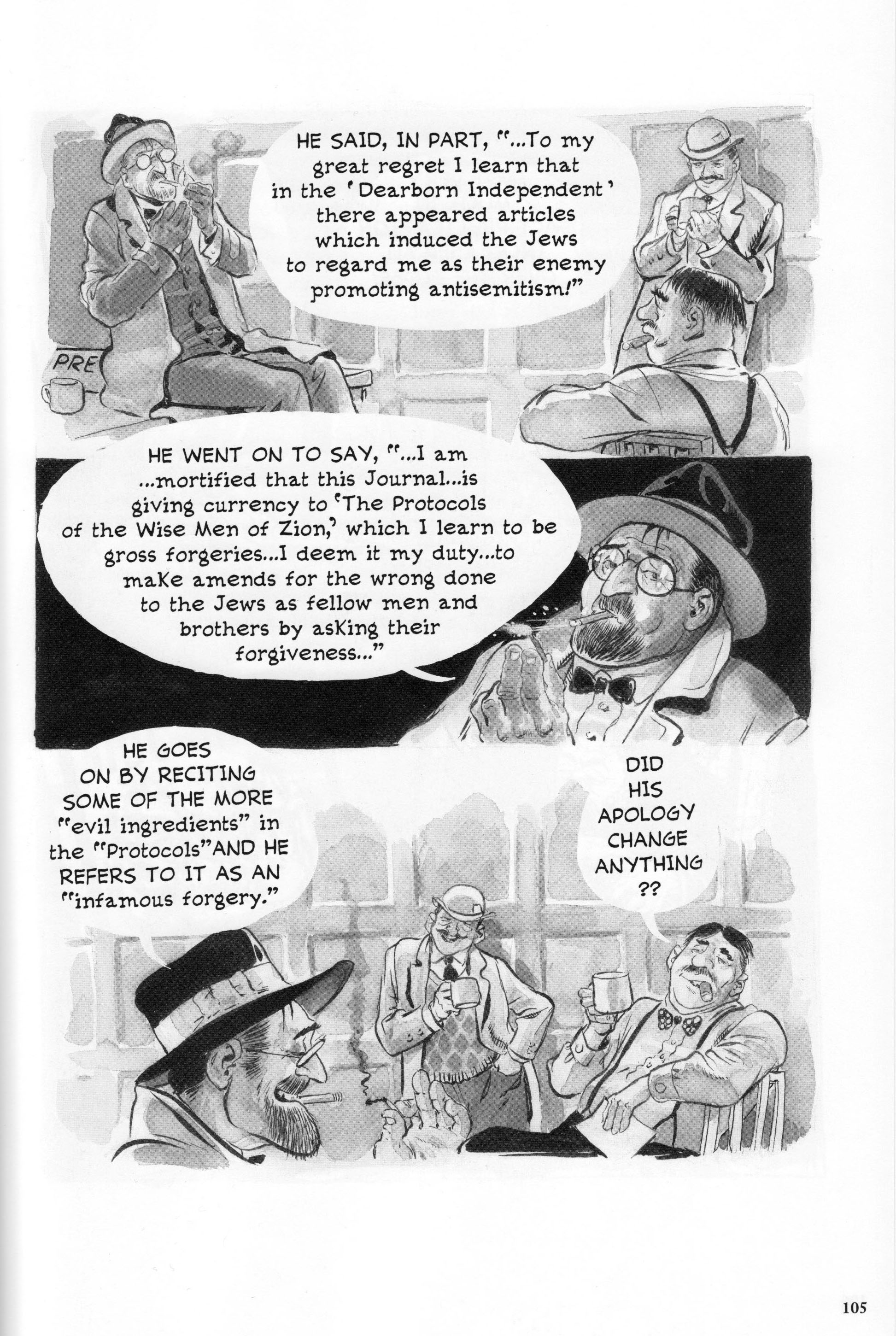 Read online The Plot: The Secret Story of the Protocols of the Elders of Zion comic -  Issue # TPB (Part 2) - 20