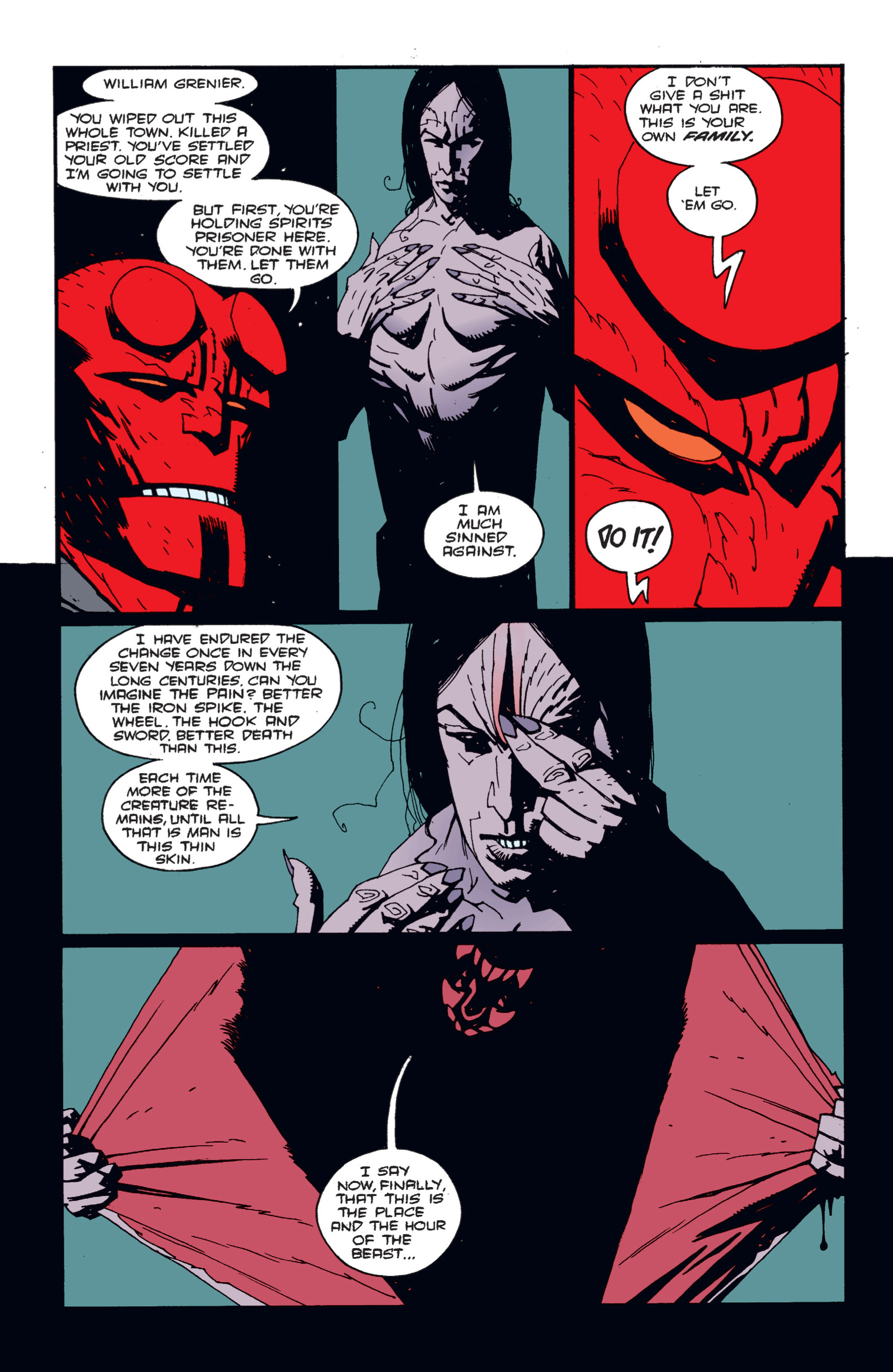 Read online Hellboy comic -  Issue #3 - 105