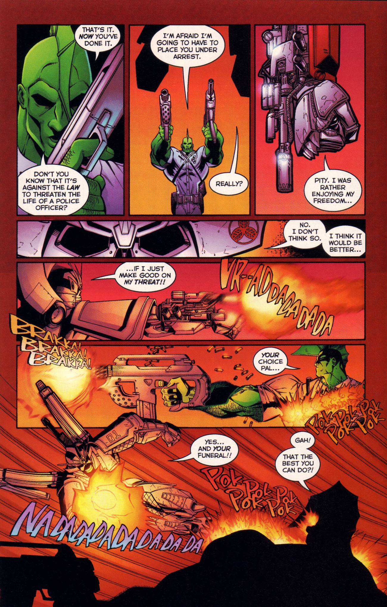 Read online Savage Dragon: Red Horizon comic -  Issue #3 - 11