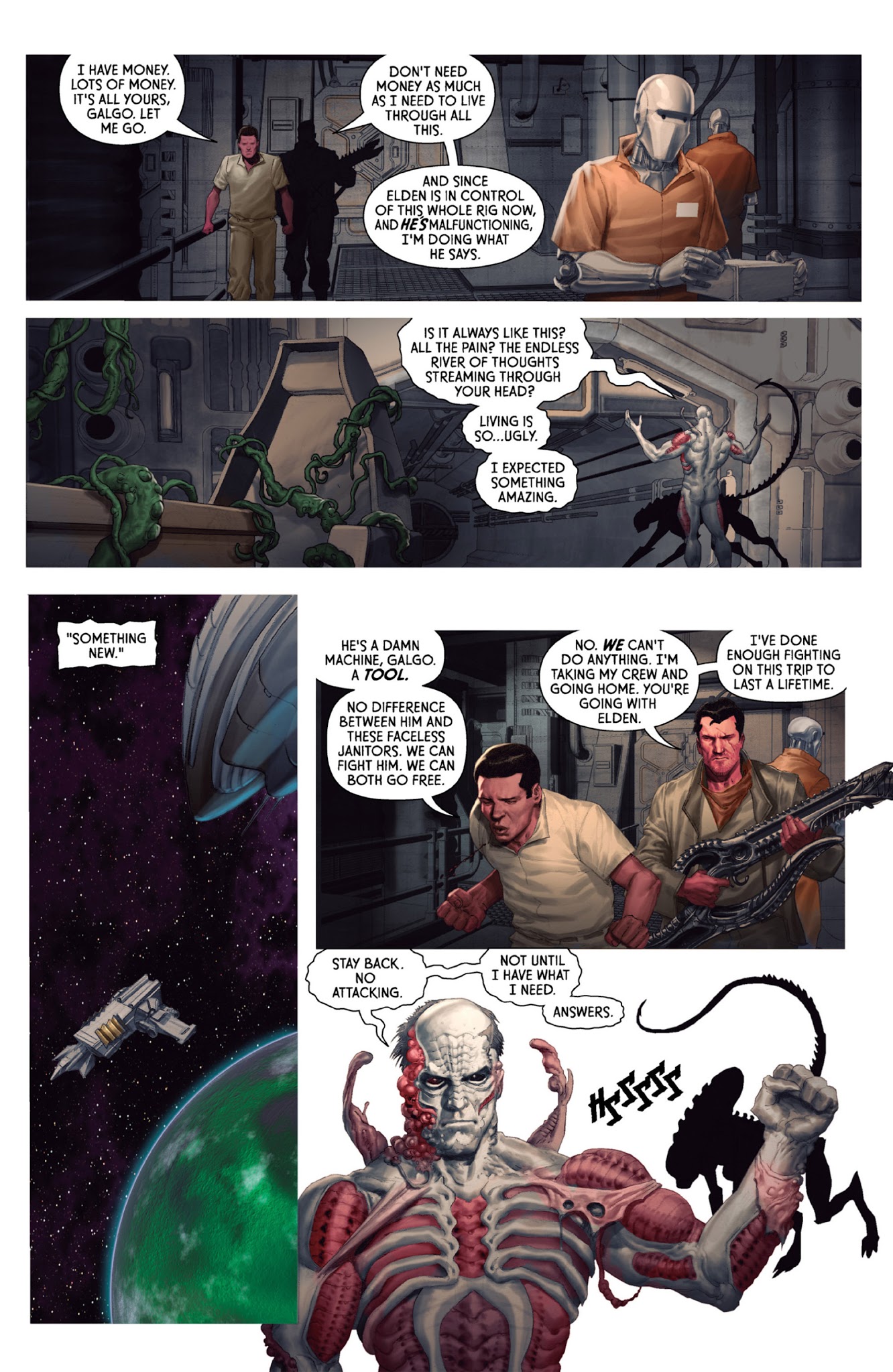 Read online Alien vs. Predator: Fire and Stone comic -  Issue # _TPB - 16
