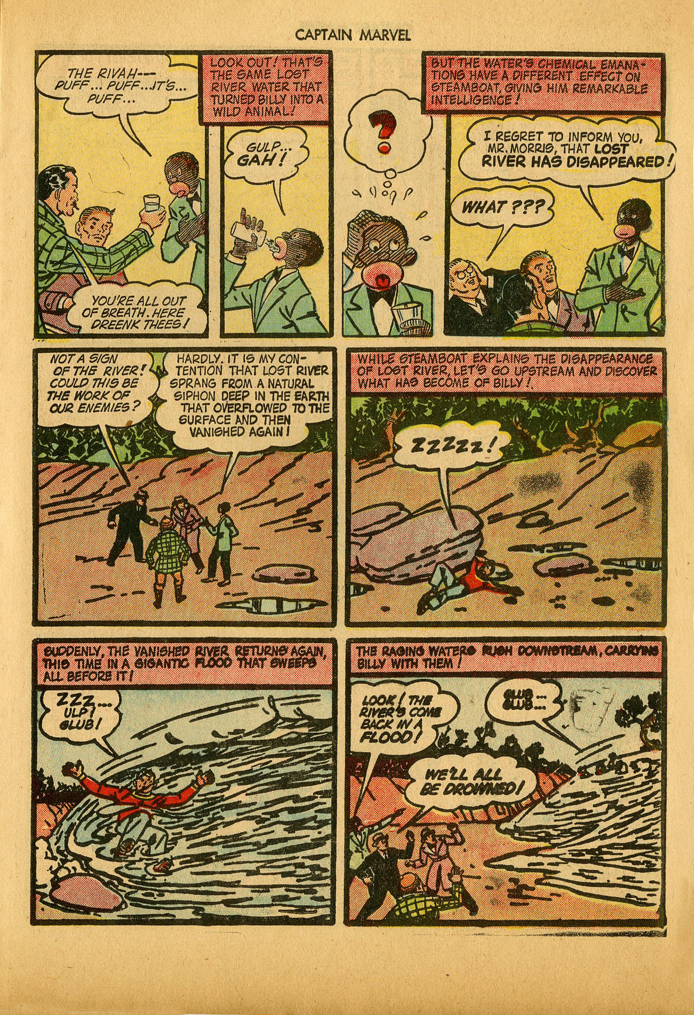 Read online Captain Marvel Adventures comic -  Issue #36 - 23