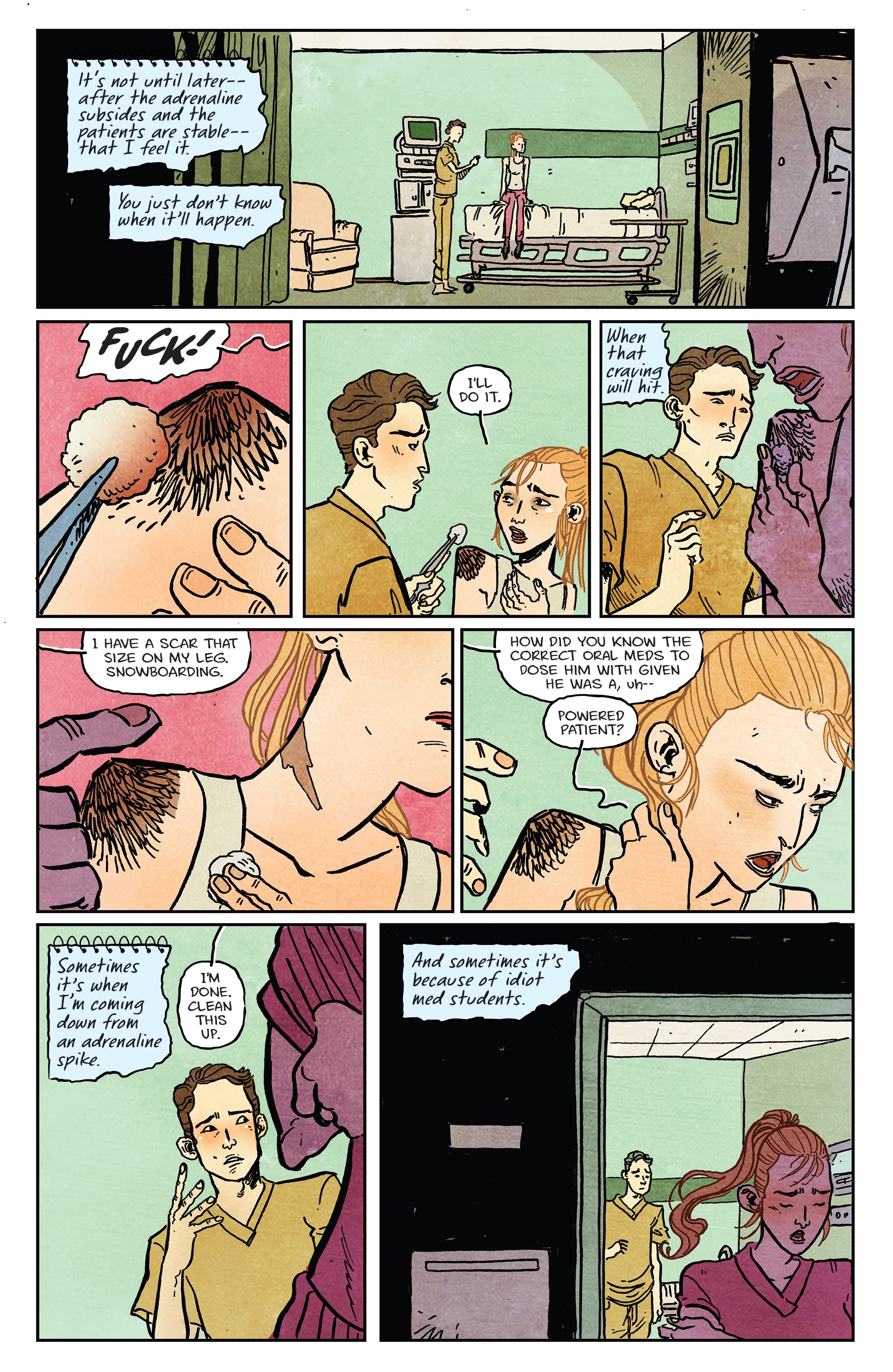 Read online Crashing comic -  Issue #1 - 9