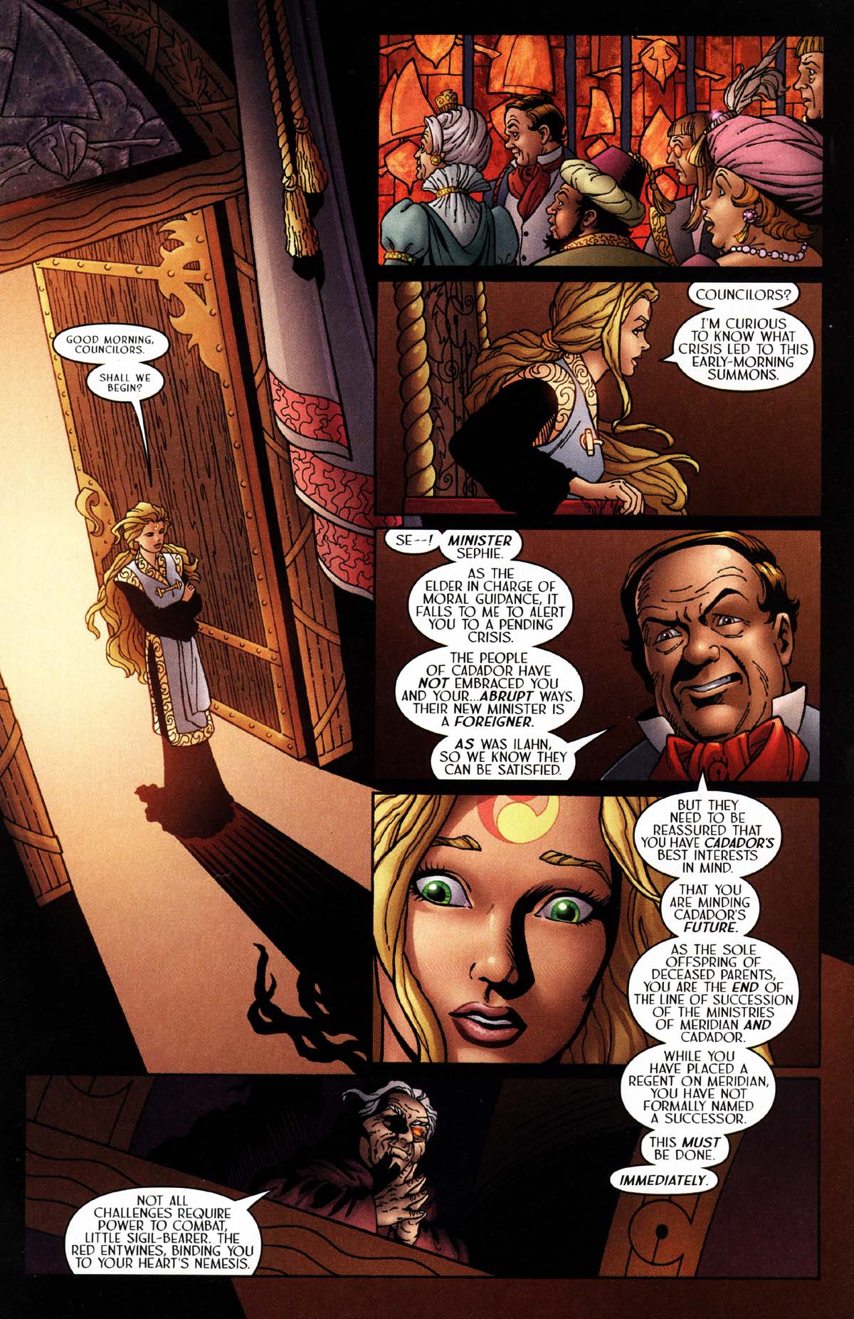 Read online Meridian comic -  Issue #28 - 9