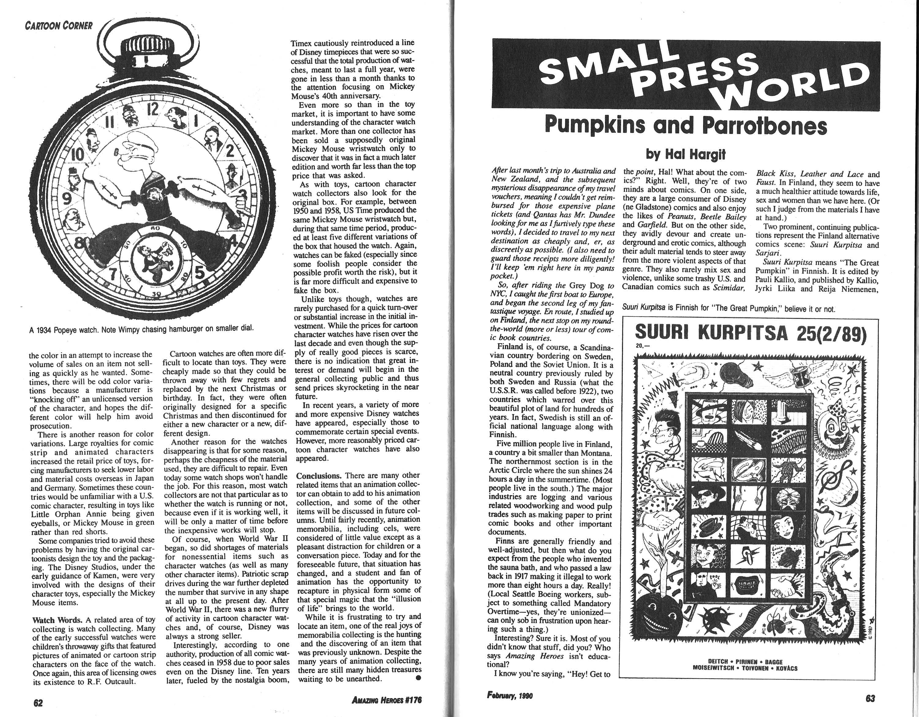 Read online Amazing Heroes comic -  Issue #176 - 32