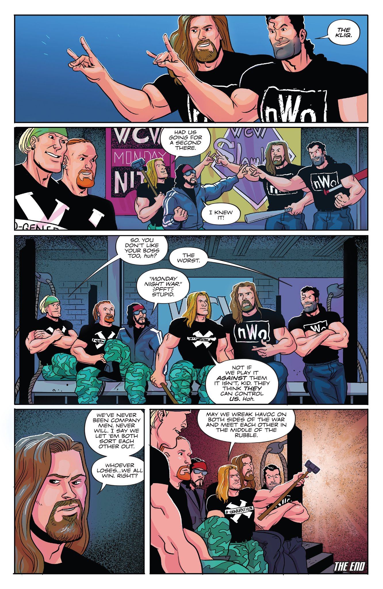 Read online WWE Attitude Era 2018 Special comic -  Issue # Full - 42