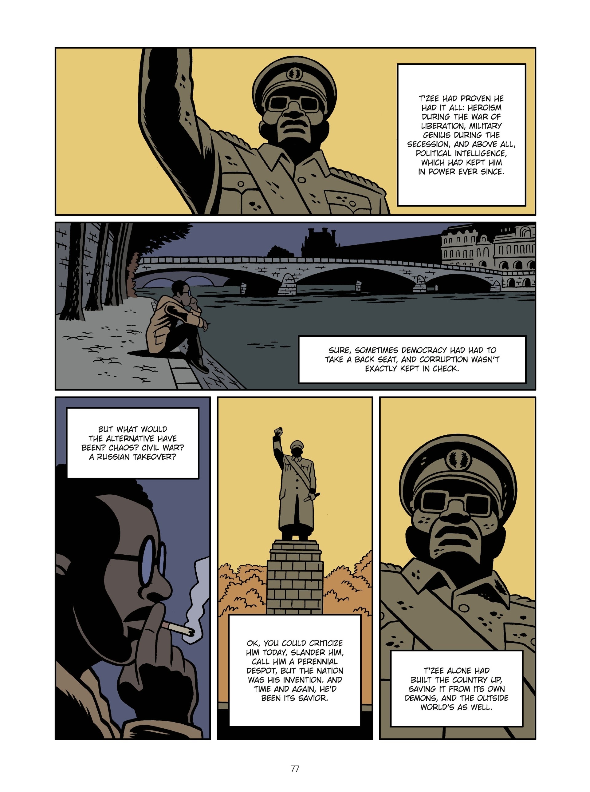Read online T'Zee: An African Tragedy comic -  Issue # TPB (Part 1) - 76